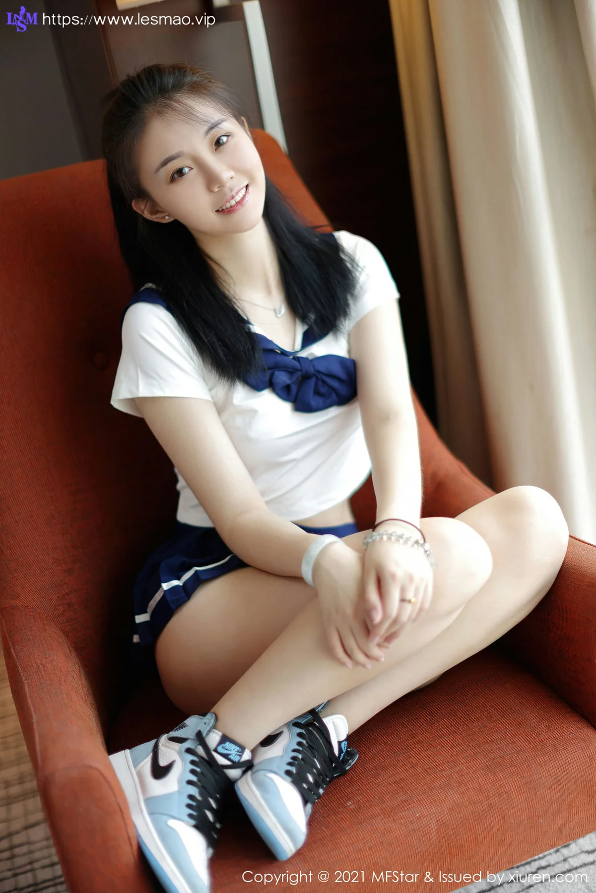 MFStar 模范学院 Vol.526 JK制服新人模特 一颗甜蛋黄a 1 - 4