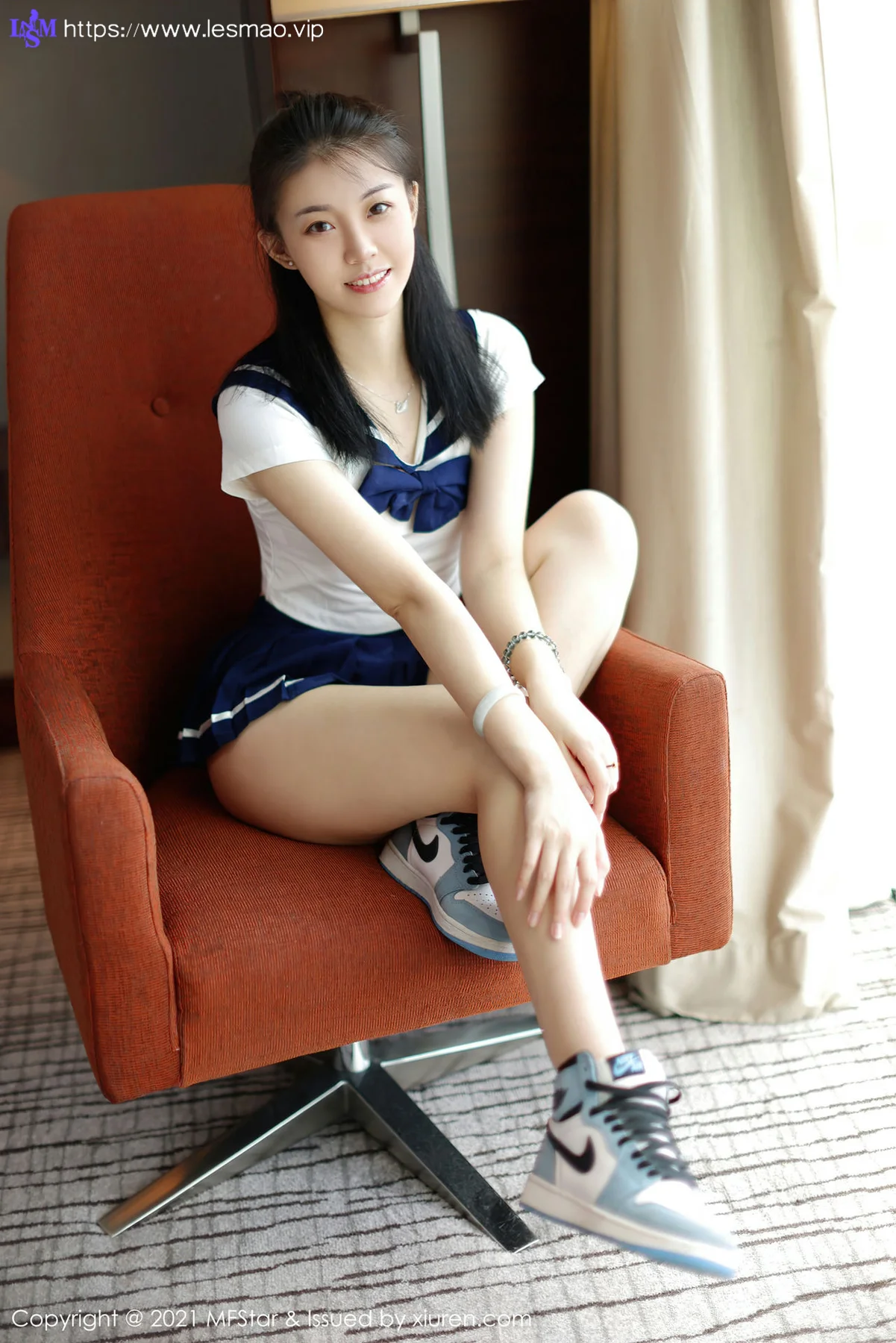 MFStar 模范学院 Vol.526 JK制服新人模特 一颗甜蛋黄a 1 - 8