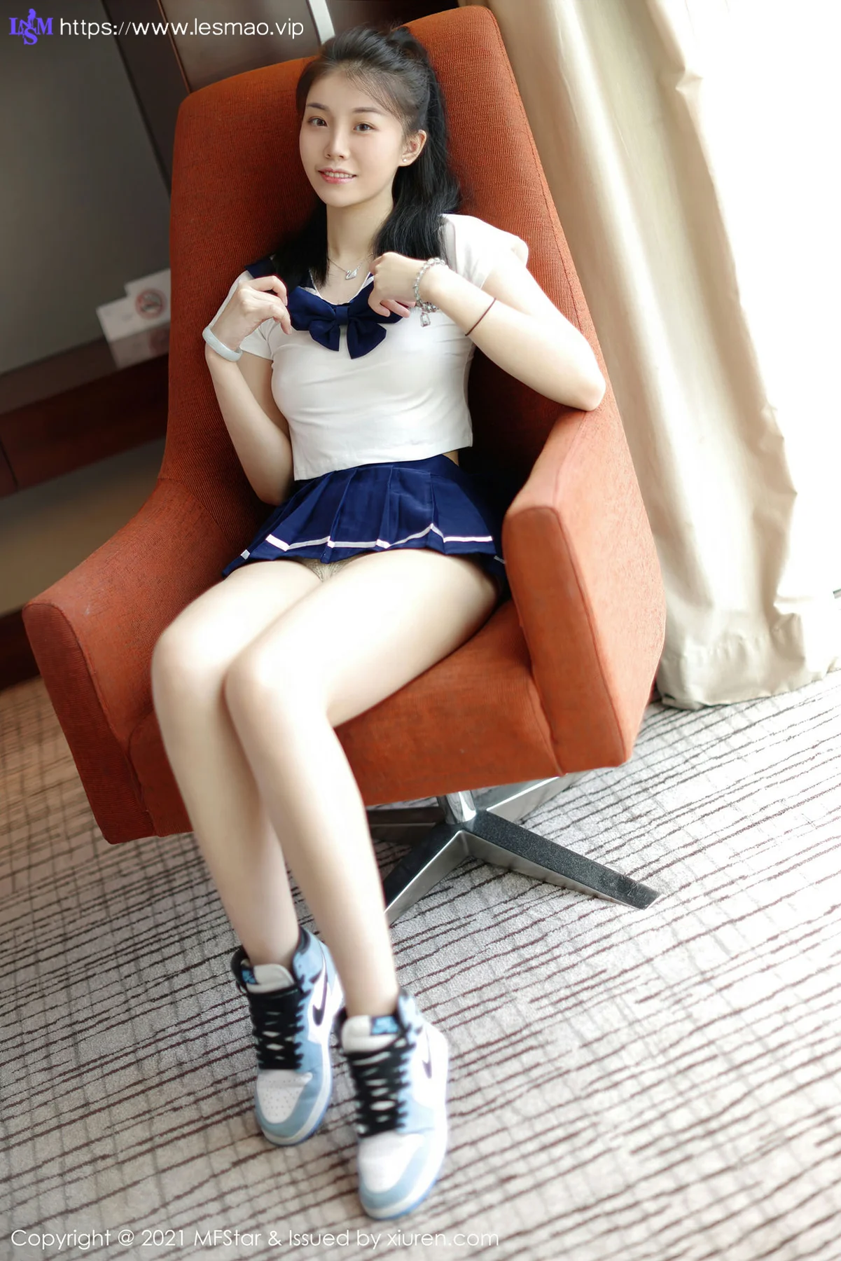 MFStar 模范学院 Vol.526 JK制服新人模特 一颗甜蛋黄a 1 - 3