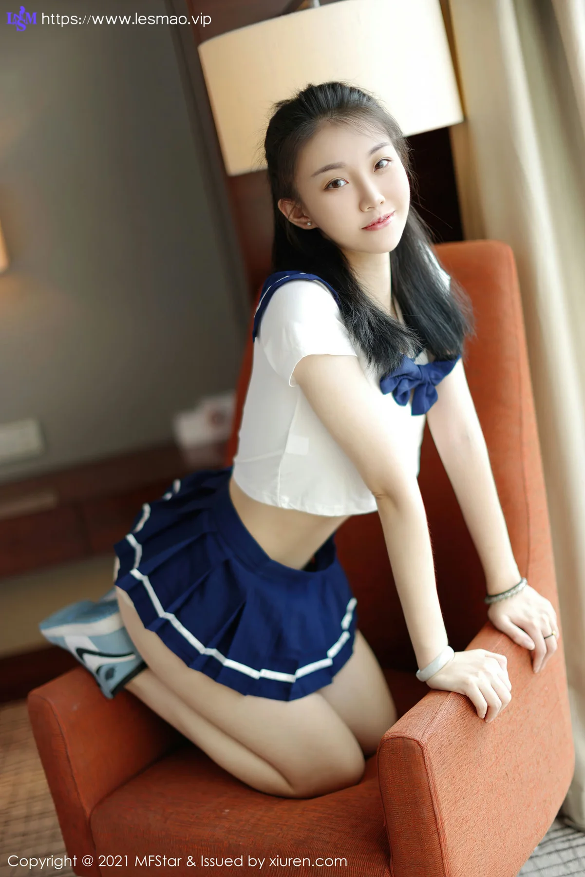 MFStar 模范学院 Vol.526 JK制服新人模特 一颗甜蛋黄a 1 - 4
