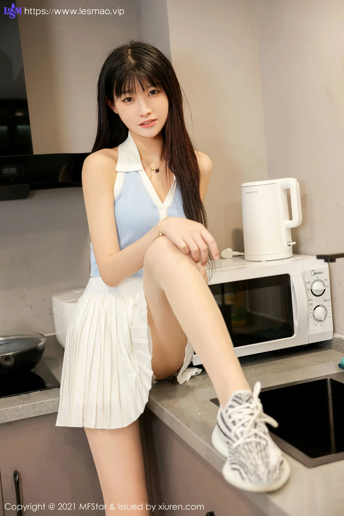 MFStar 模范学院 Vol.533 77qiqi 清纯小美眉 - 3