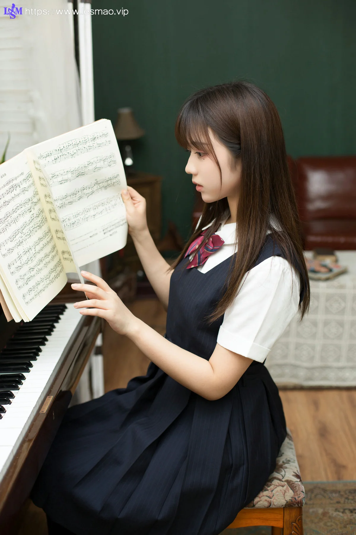 MTYH 喵糖映画 Vol.004 jk制服 镜酱 清纯学妹 - 3