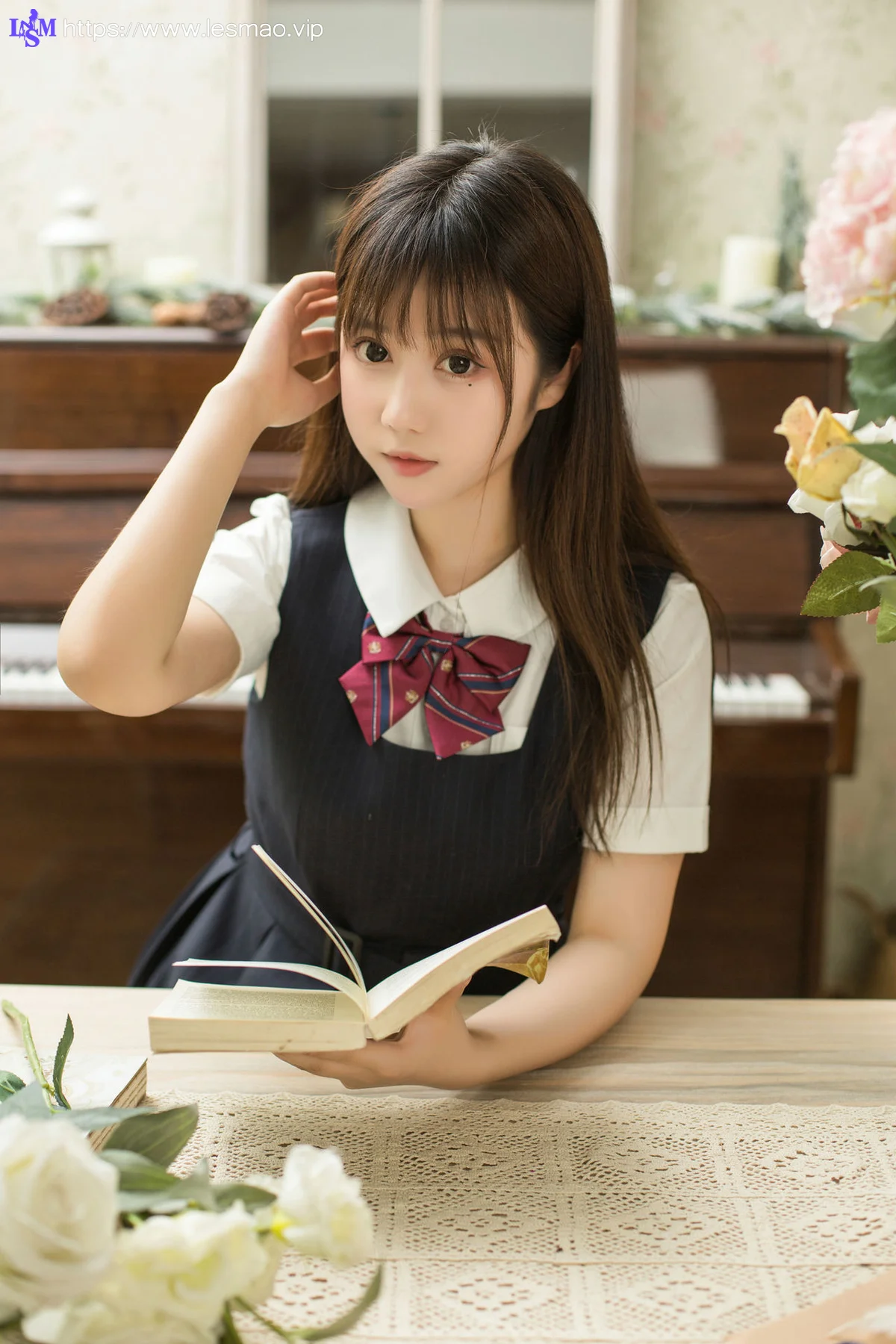 MTYH 喵糖映画 Vol.004 jk制服 镜酱 清纯学妹 - 4