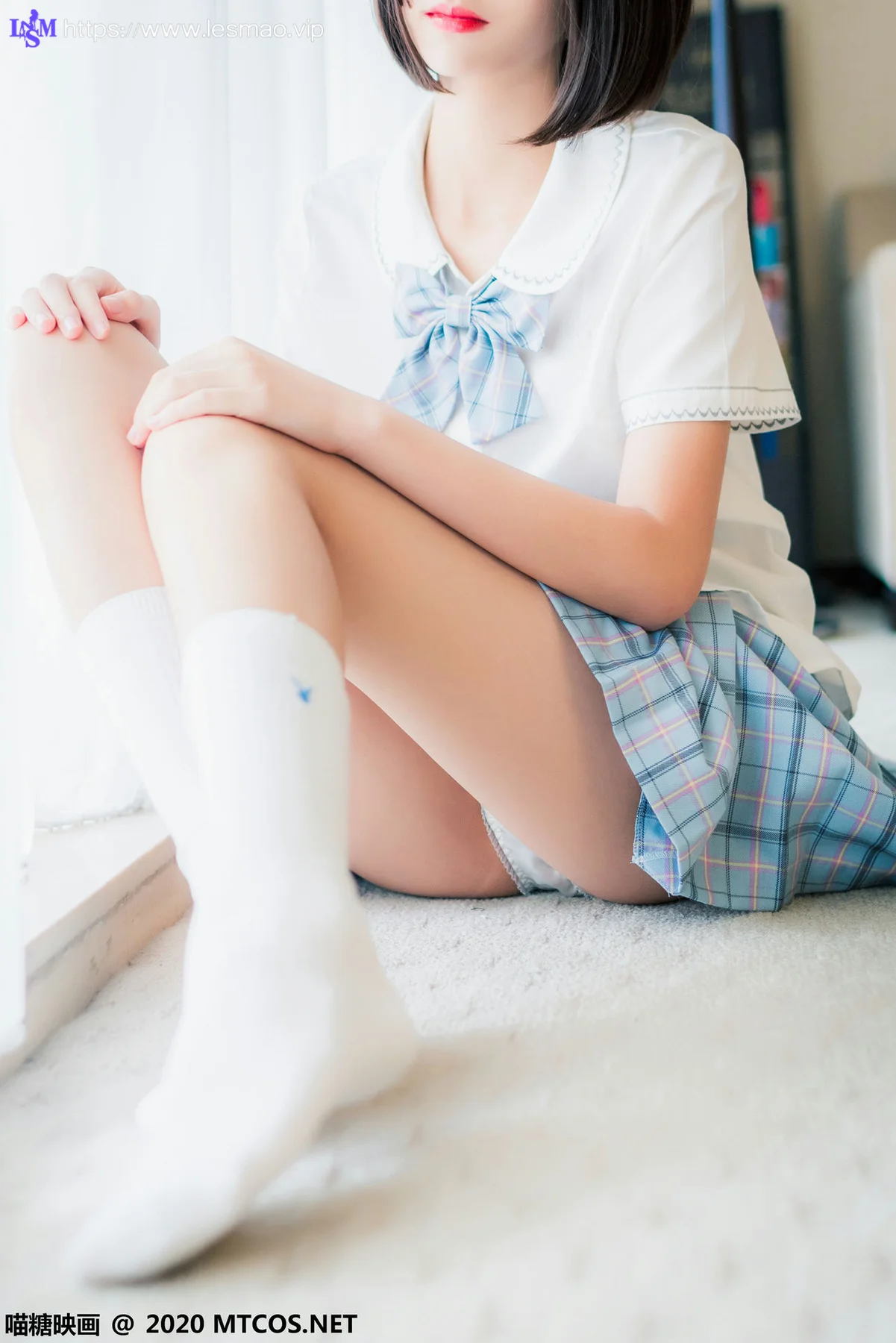 MTYH 喵糖映画 Vol.086  私房白袜 短发美女 - 9