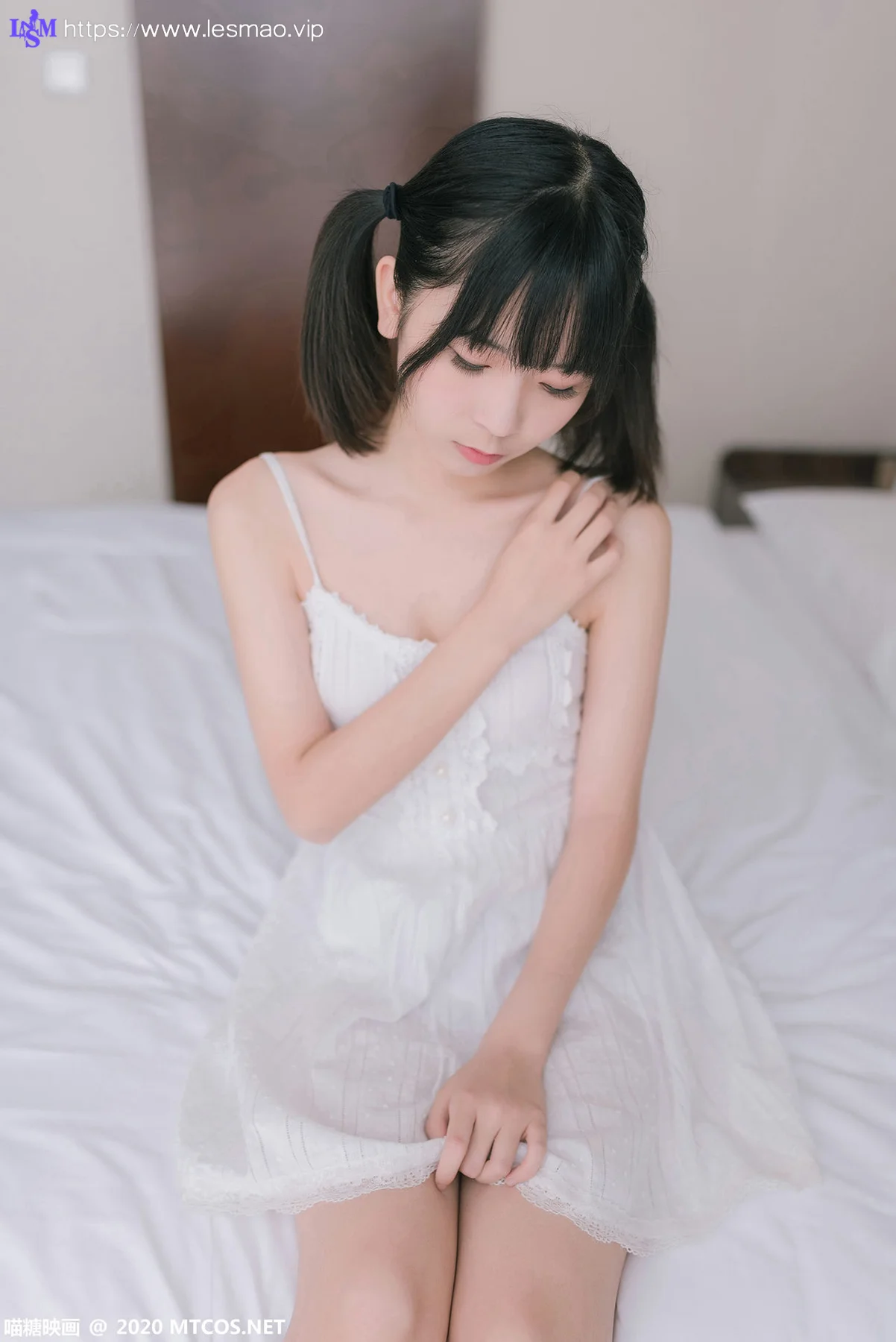 MTYH 喵糖映画 Vol.177  白裙少女美女 - 1