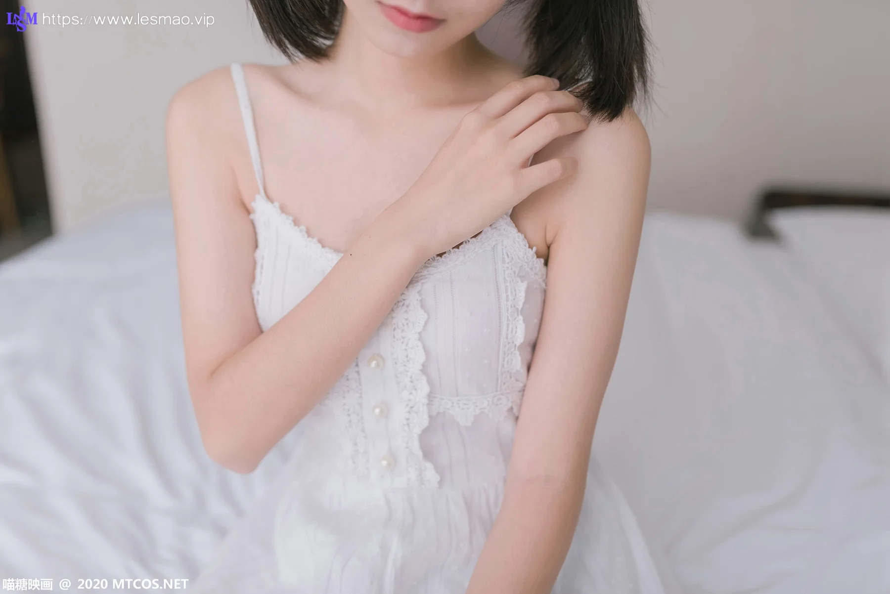 MTYH 喵糖映画 Vol.177  白裙少女美女 - 2