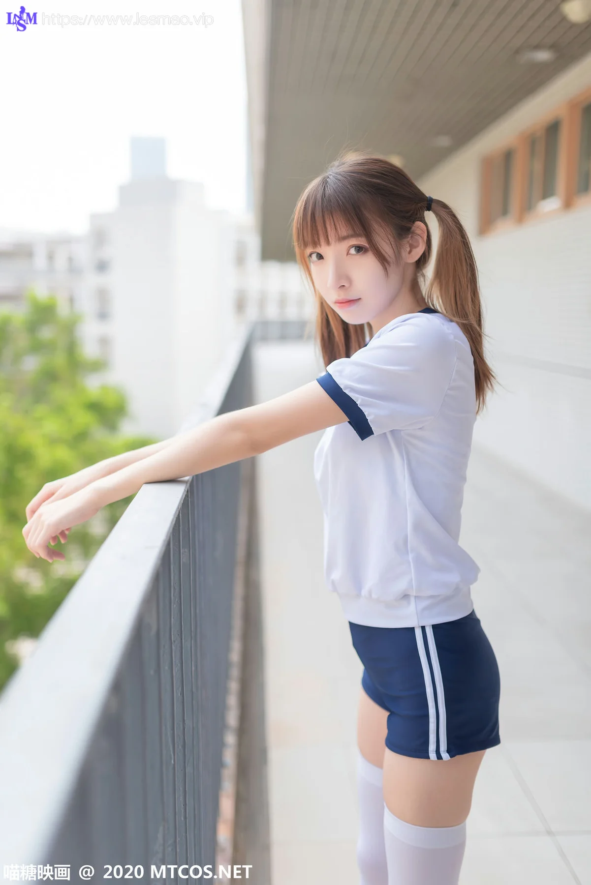 MTYH 喵糖映画 Vol.182  白袜体操服 马尾 - 4