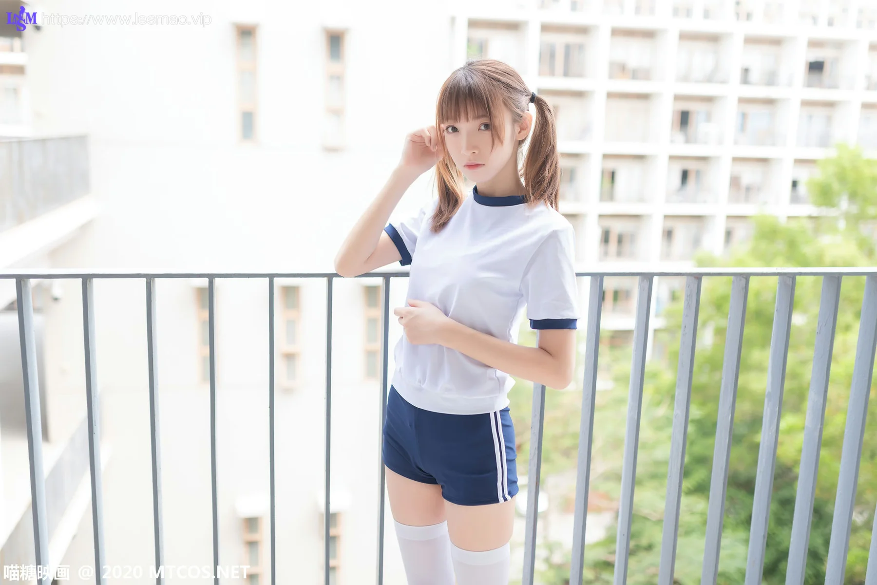 MTYH 喵糖映画 Vol.182  白袜体操服 马尾 - 5