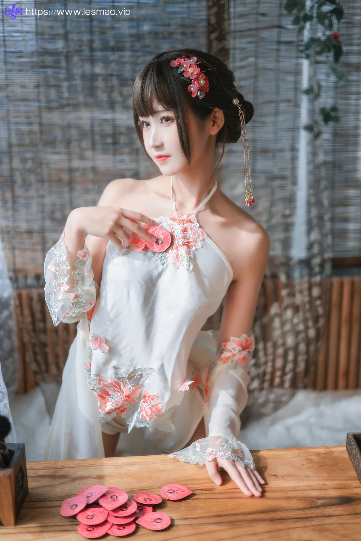 MTYH 喵糖映画 Vol.230  少女肚兜 花溪纱 - 1