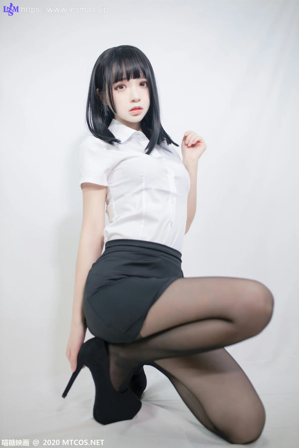 MTYH 喵糖映画 Vol.291  黑丝制服美女 - 2