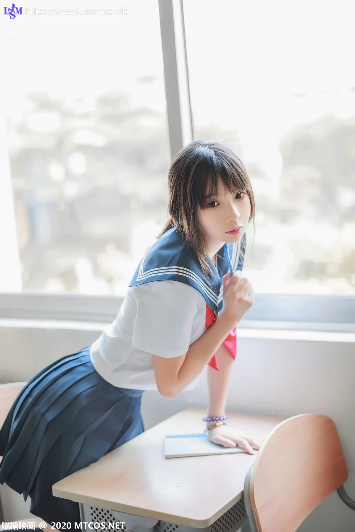 MTYH 喵糖映画 Vol.340 同桌的水手服 - 1