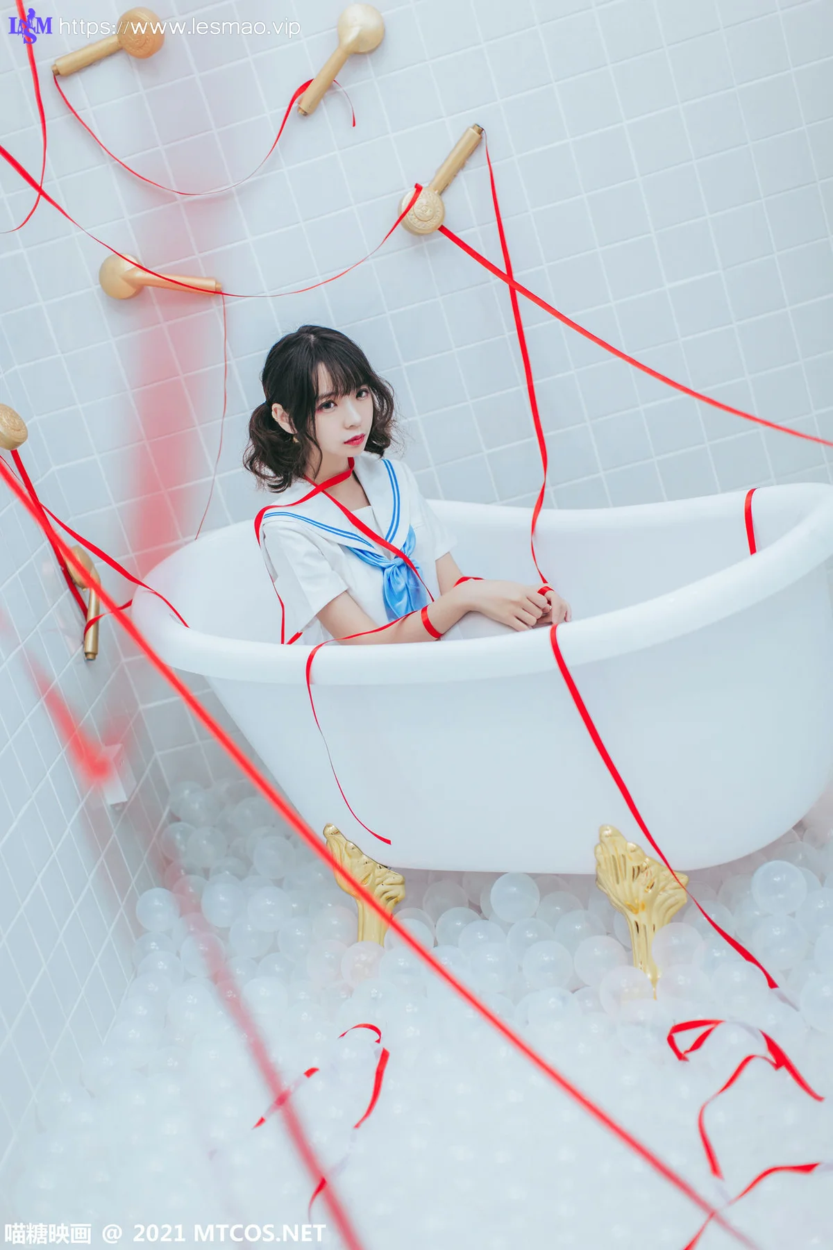 MTYH 喵糖映画 Vol.364 浴室jk少女 - 2