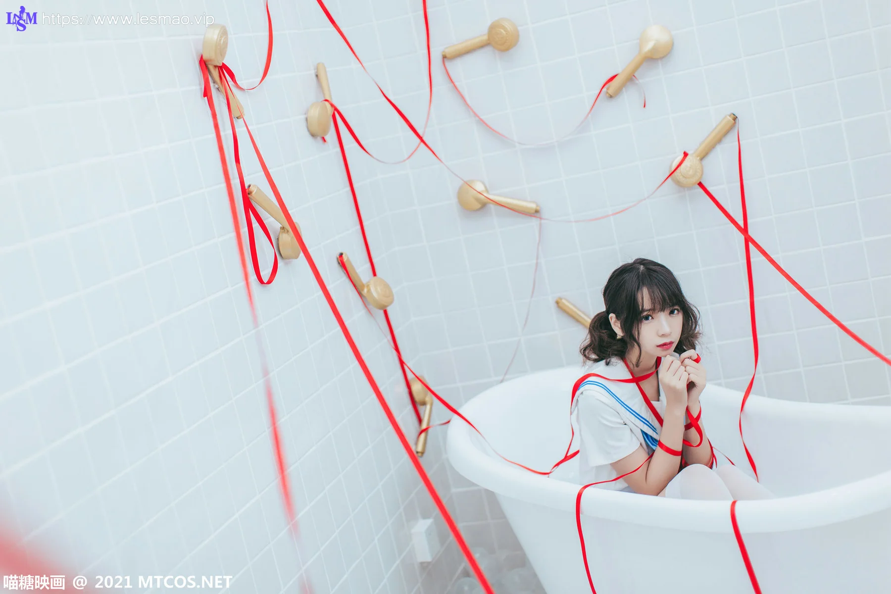 MTYH 喵糖映画 Vol.364 浴室jk少女 - 3