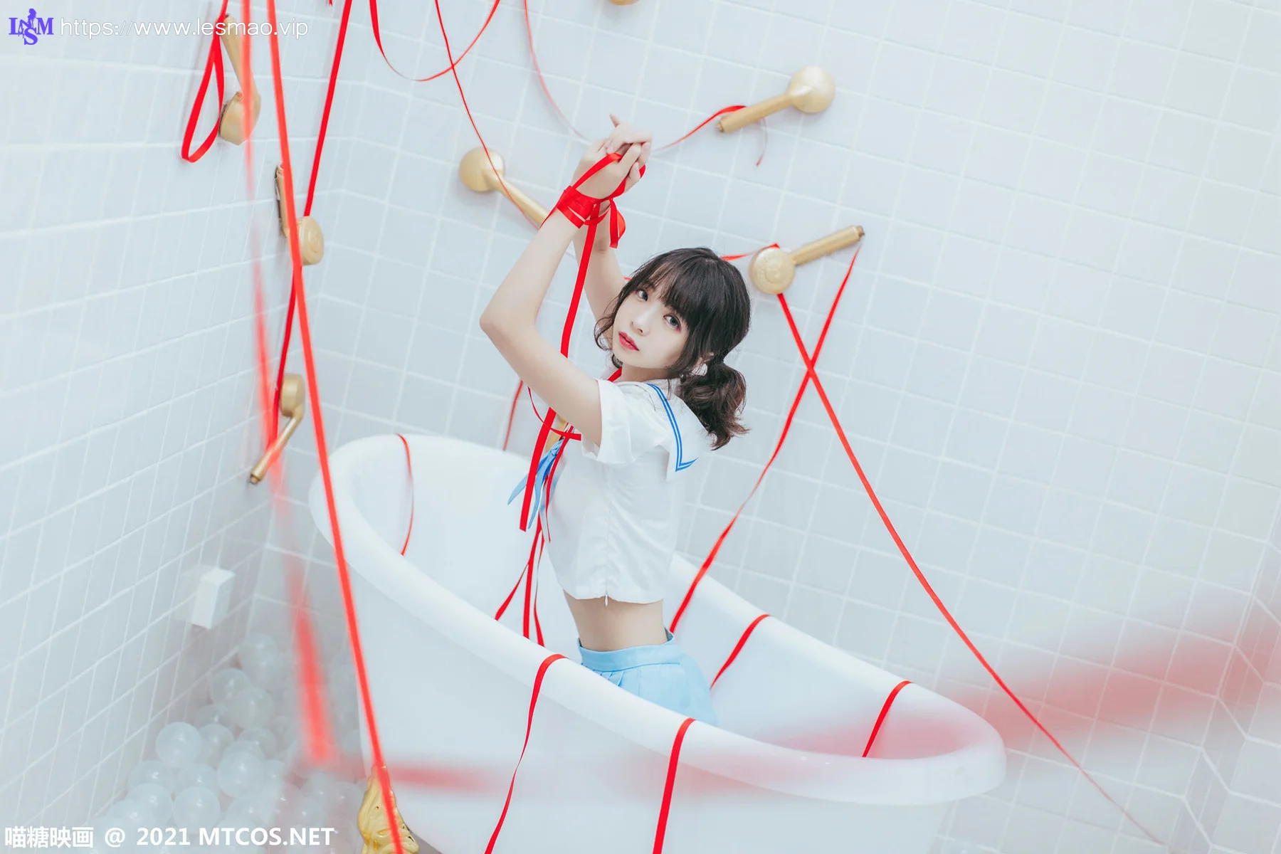 MTYH 喵糖映画 Vol.364 浴室jk少女 - 5