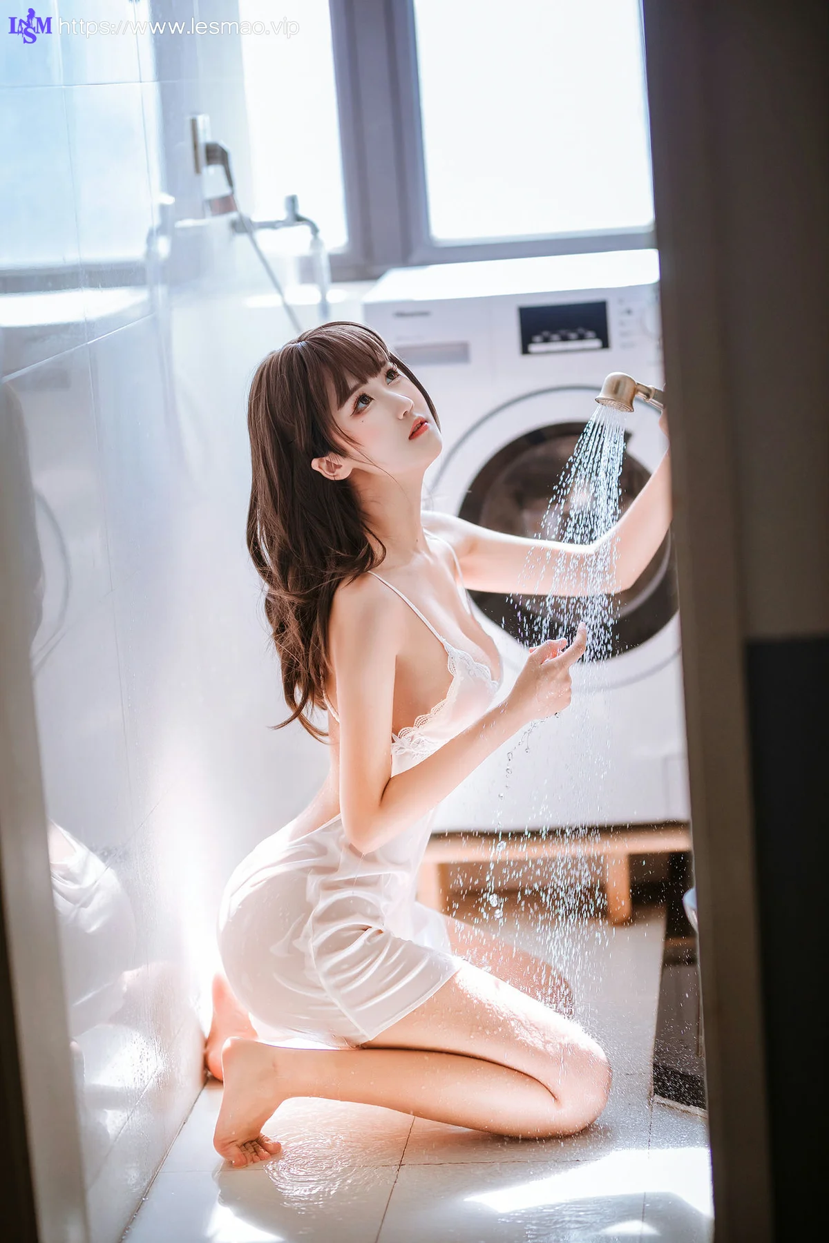 MTYH 喵糖映画 Vol.382 赤夏 湿身少女 - 8