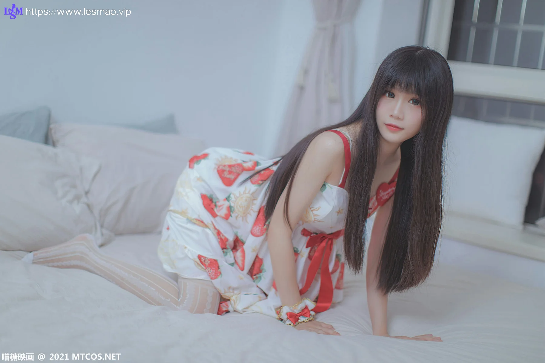 MTYH 喵糖映画 Vol.407 草莓小裙子 - 4