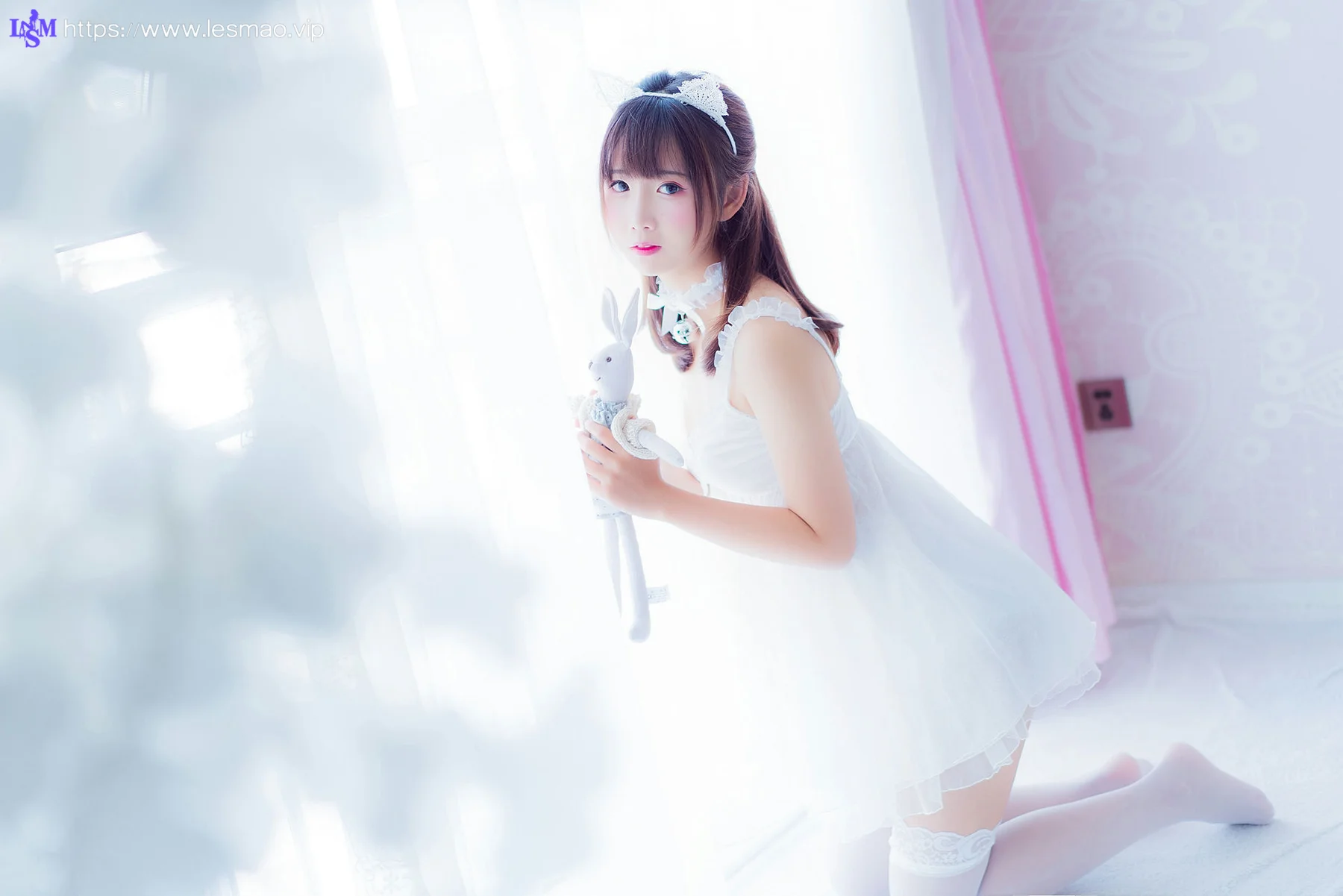 MTYH 喵糖映画 Vol.415 白裙少女 - 5