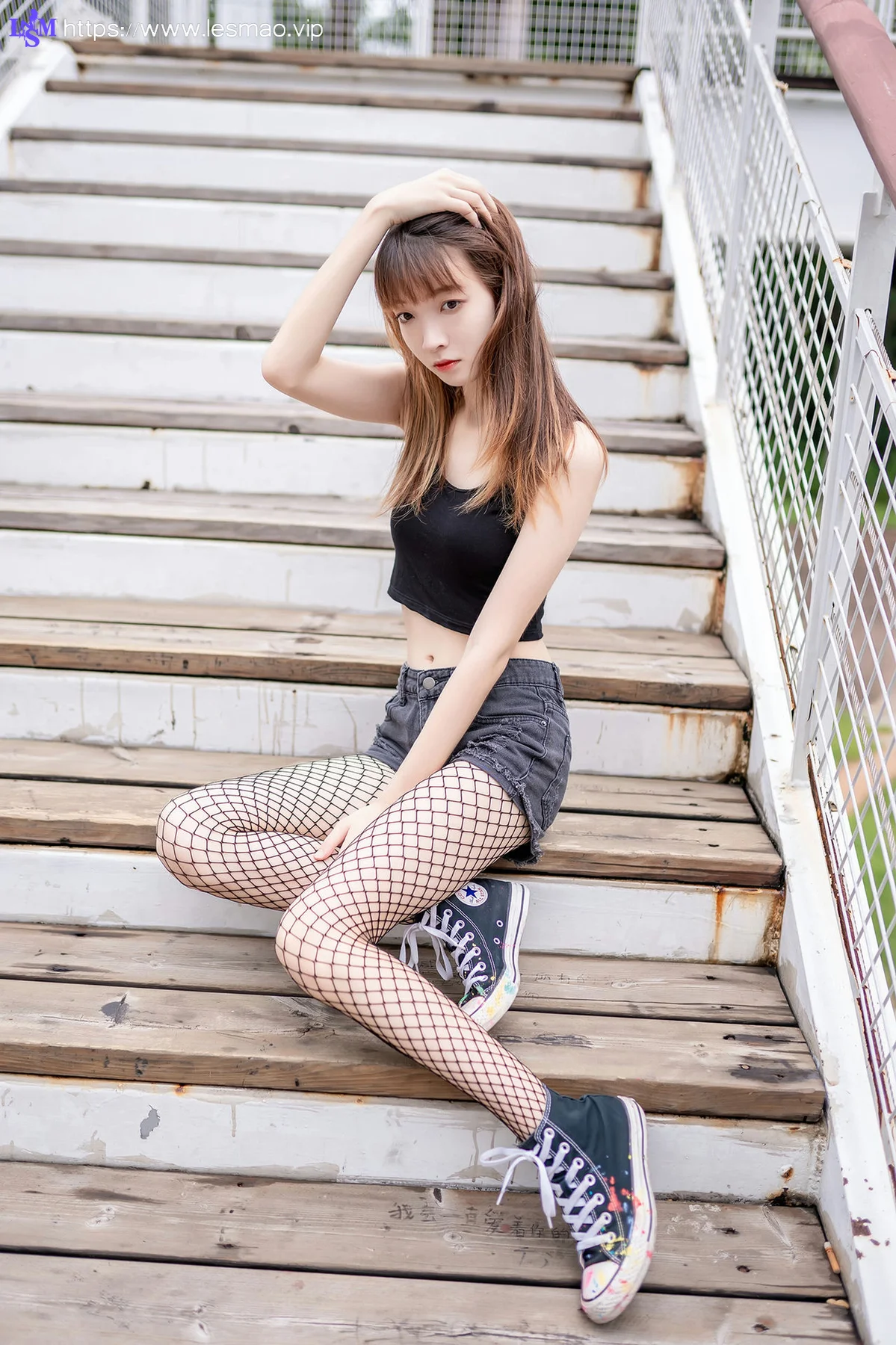 MTYH 喵糖映画 Vol.422 网袜少女 - 2