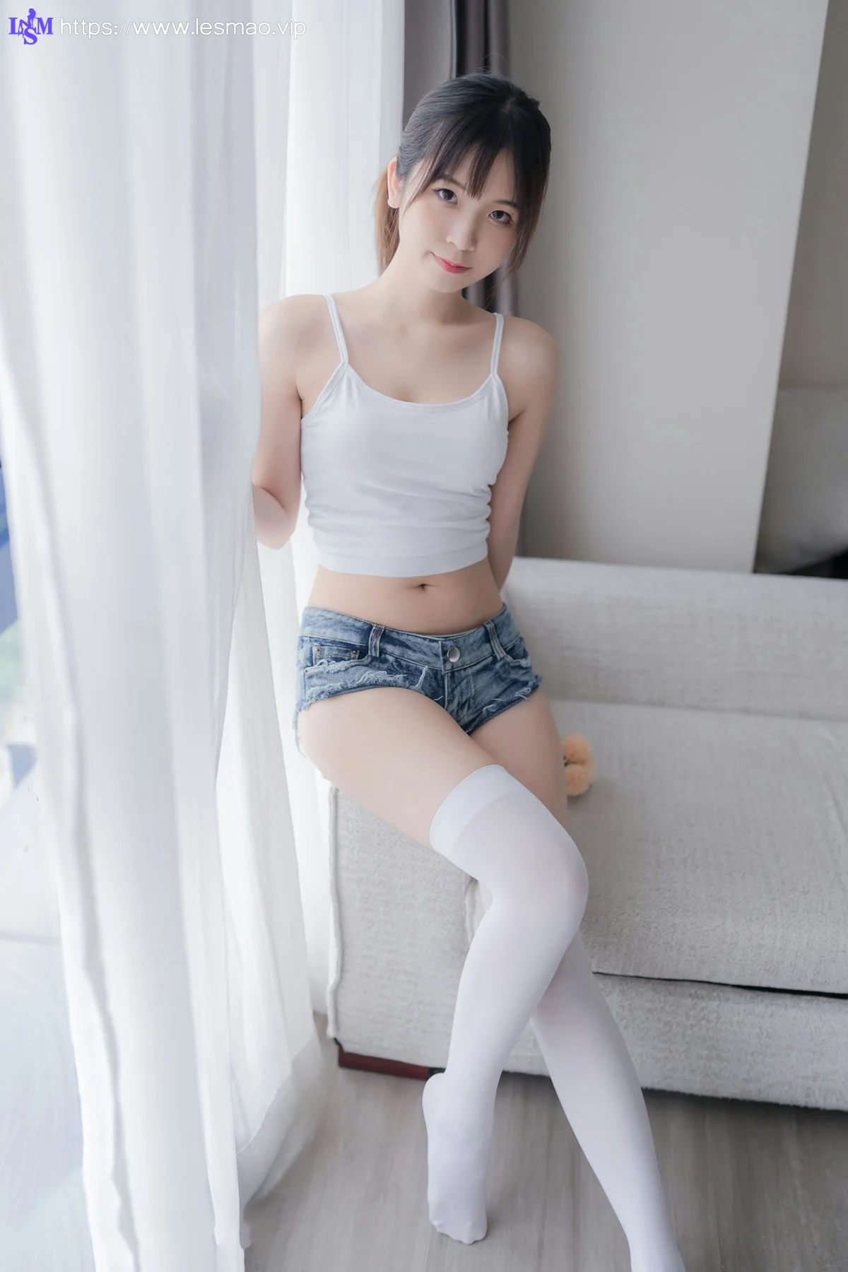 MTYH 喵糖映画 Vol.442 男友的白衬衫 - 1