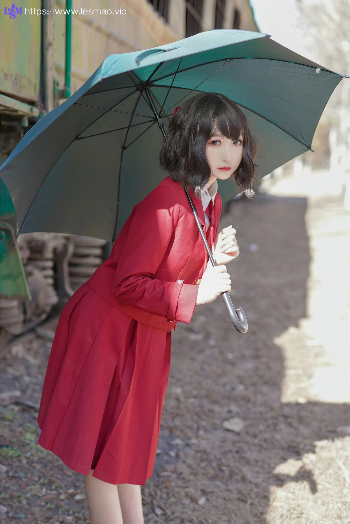 MTYH 喵糖映画 Vol.444 红色jk裙 - 2