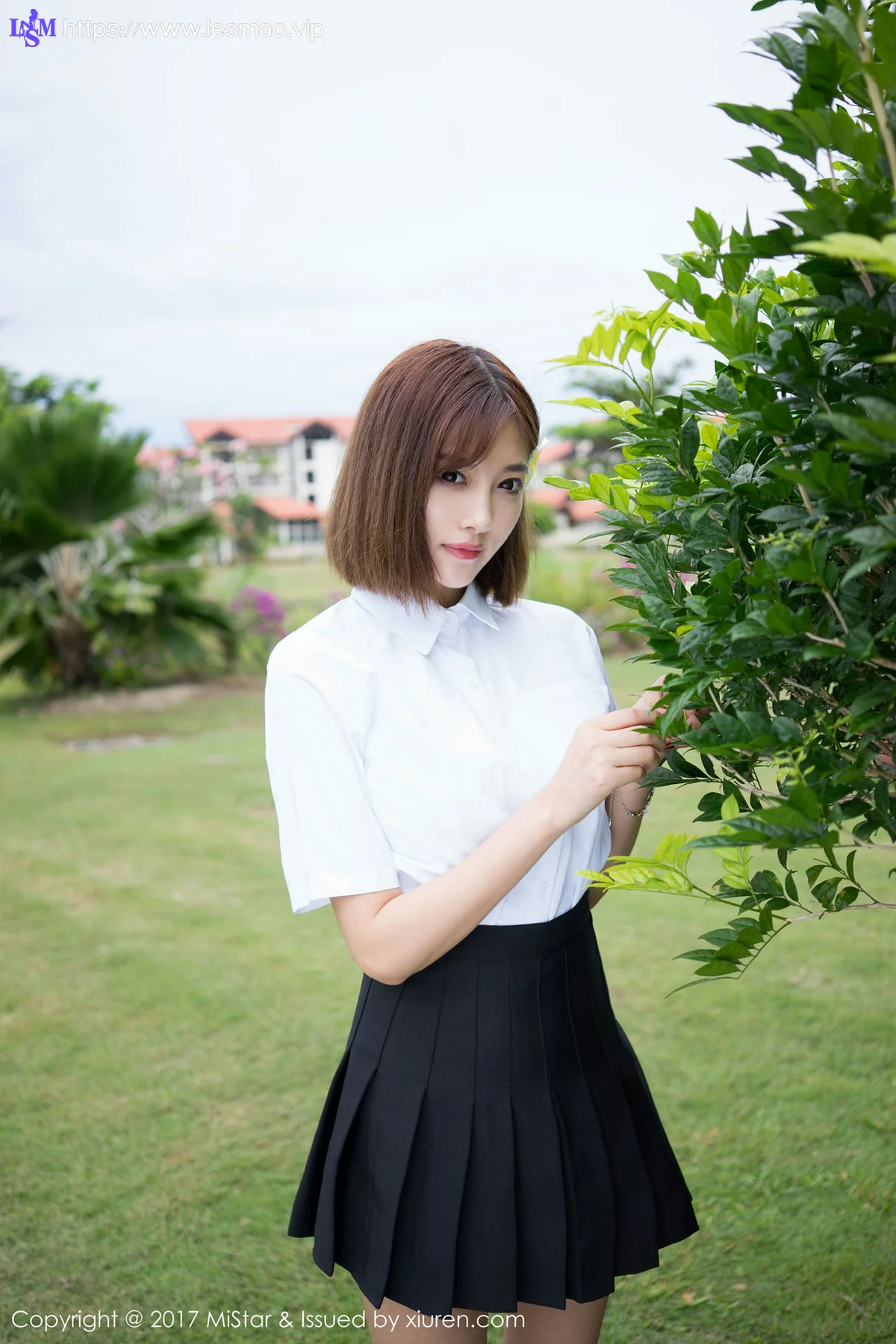 MiStar 魅妍社 Vol.159 Modo 杨晨晨sugar 学生制服短发美女 - 2