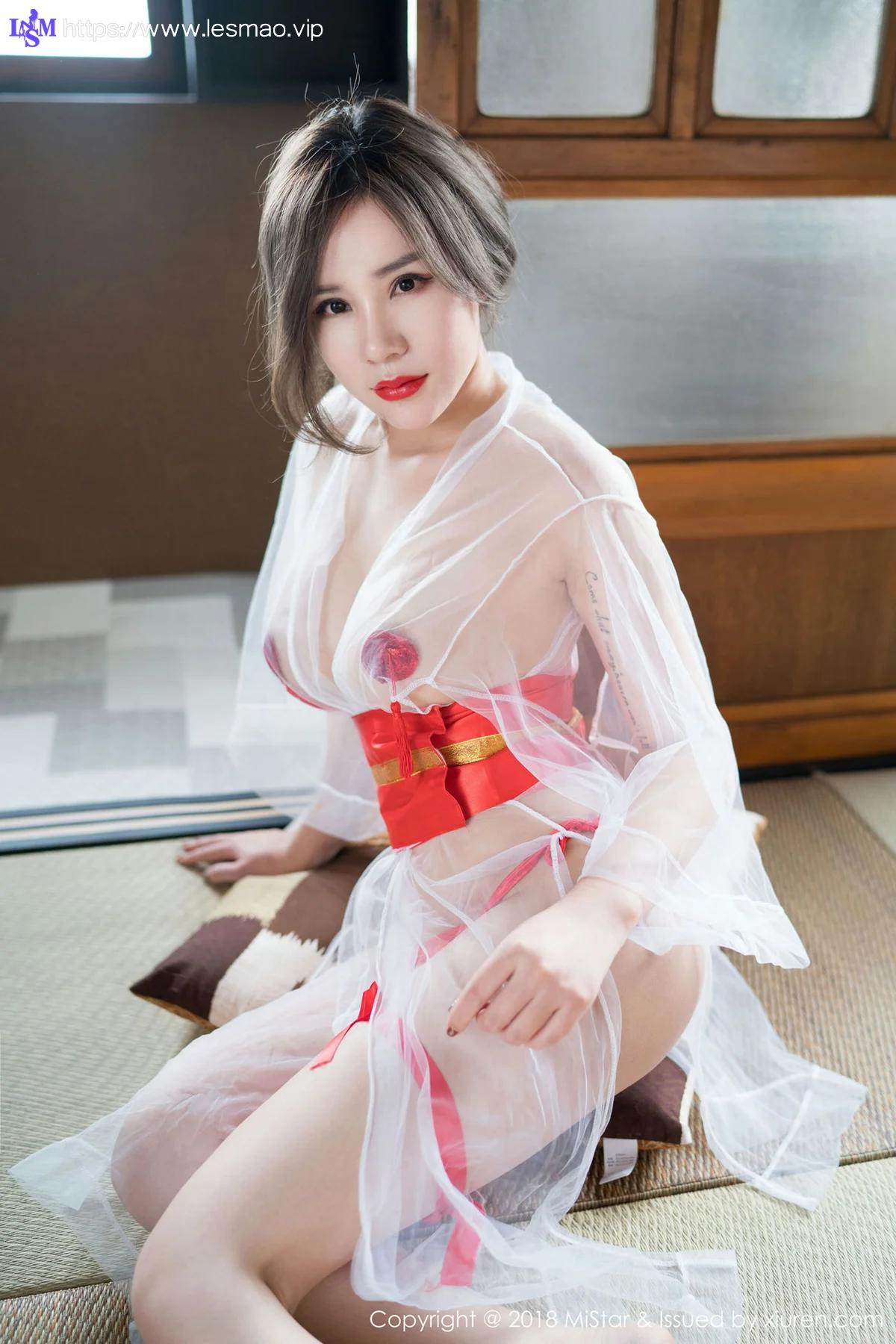 MiStar 魅妍社 Vol.212 爆乳大奶昔Kyra北海道旅拍 - 1