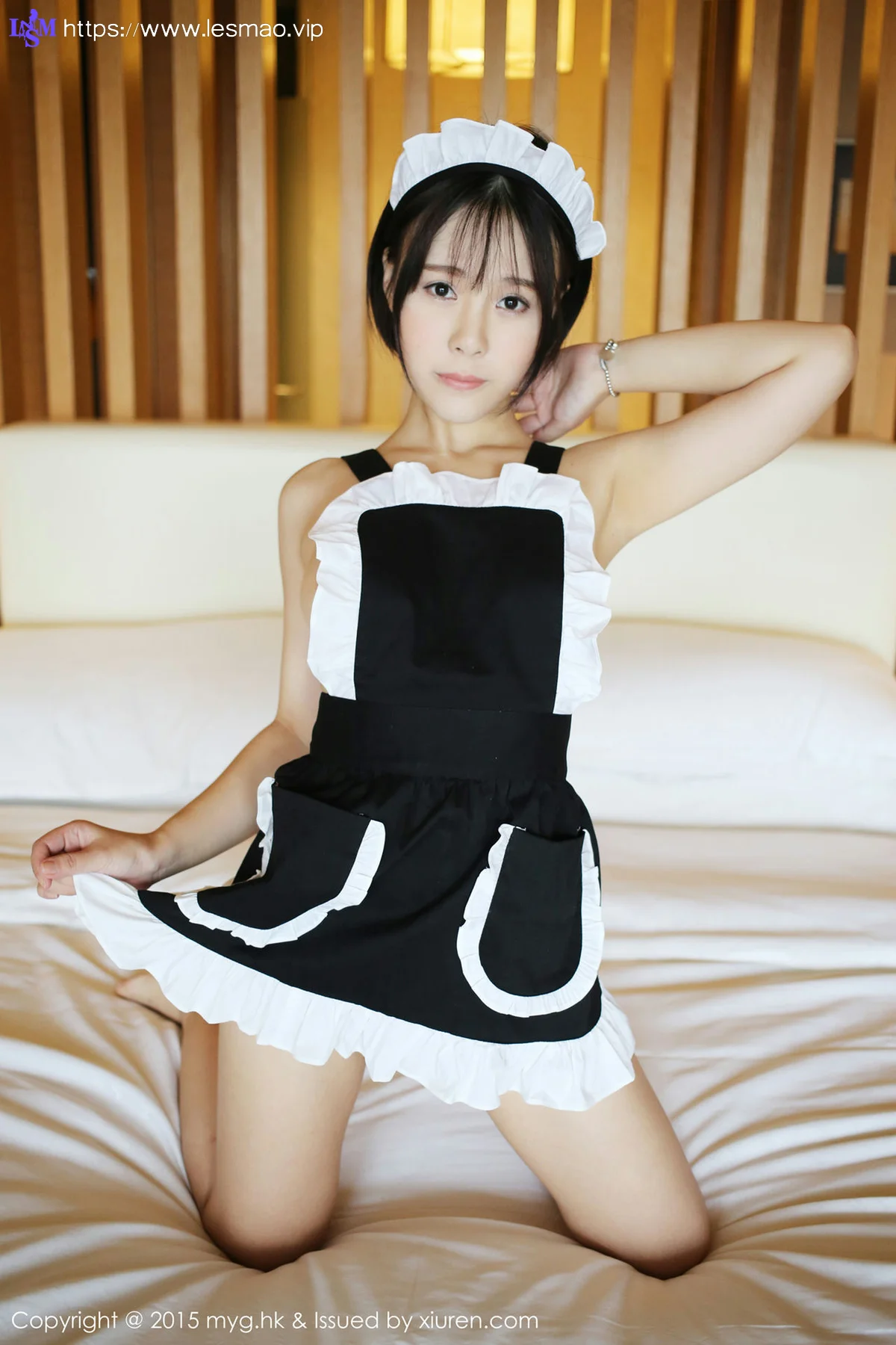 MyGirl美媛馆 No.157 Evelyn艾莉 女仆制服 - 2