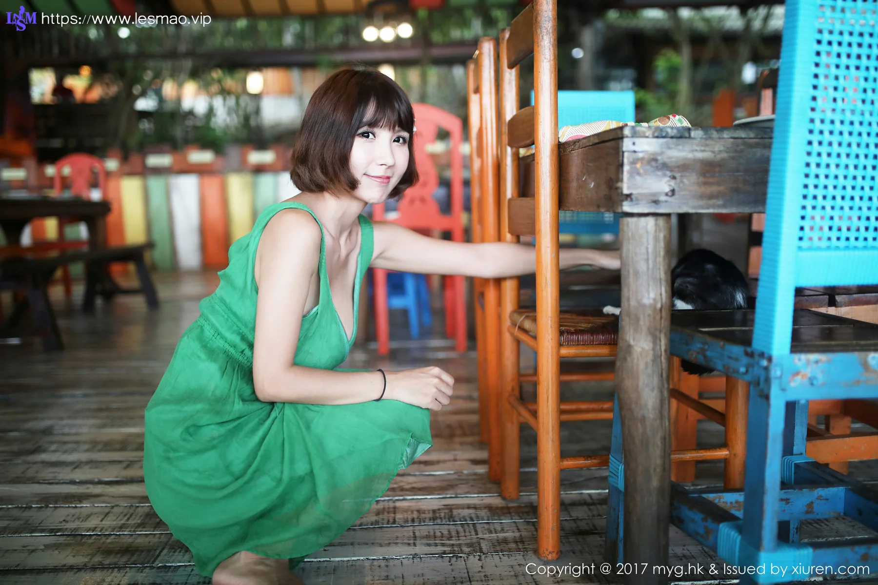 MyGirl 美媛馆 Vol.267 童颜巨乳 晓茜sunny 短发美女 - 6