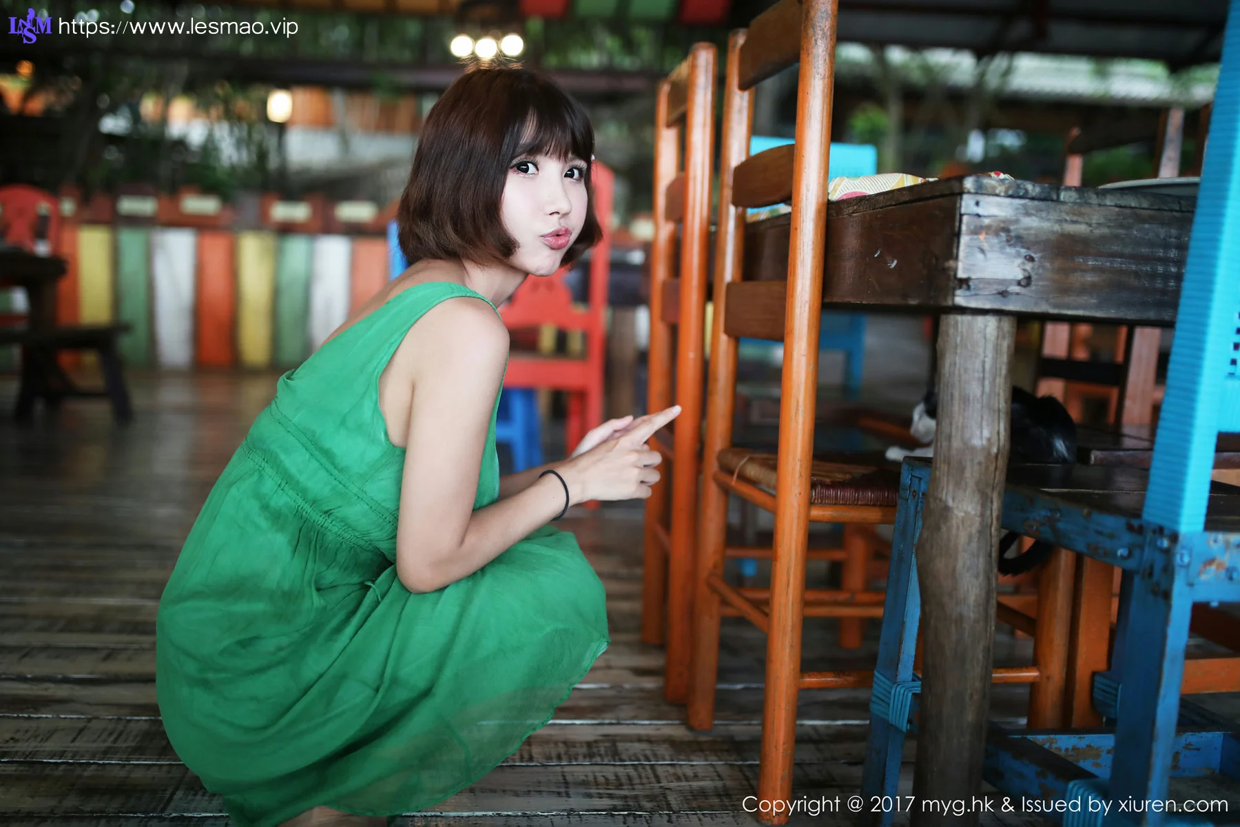 MyGirl 美媛馆 Vol.267 童颜巨乳 晓茜sunny 短发美女 - 7