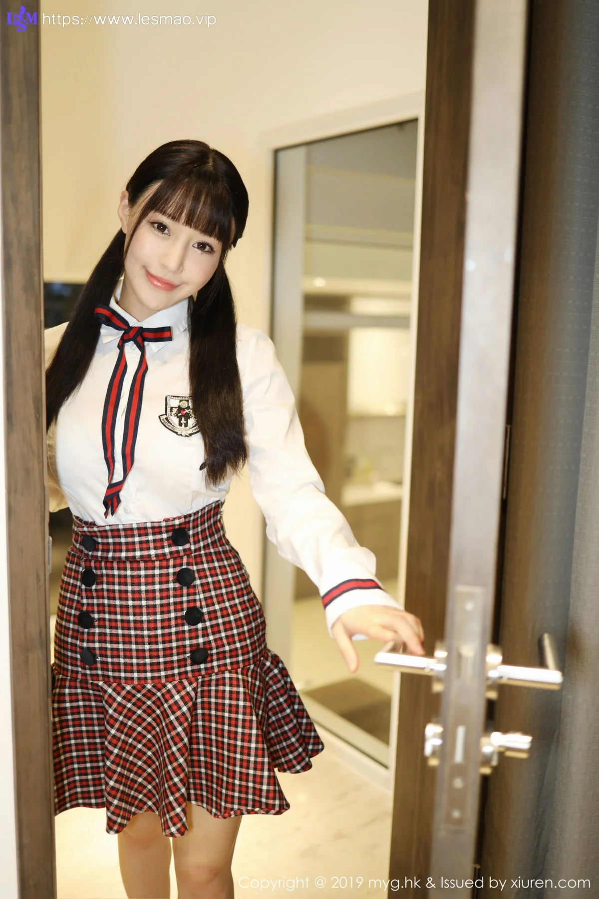 MyGirl 美媛馆 Vol.355 flower朱可儿 娃娃脸清纯学妹双马尾 - 6