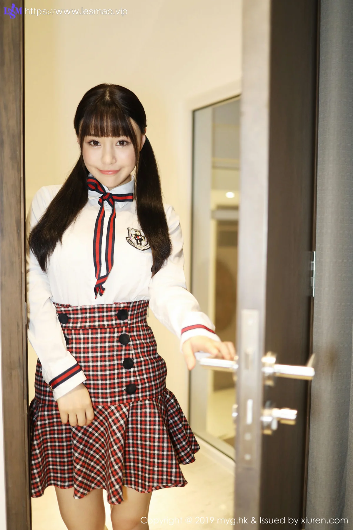 MyGirl 美媛馆 Vol.355 flower朱可儿 娃娃脸清纯学妹双马尾 - 8