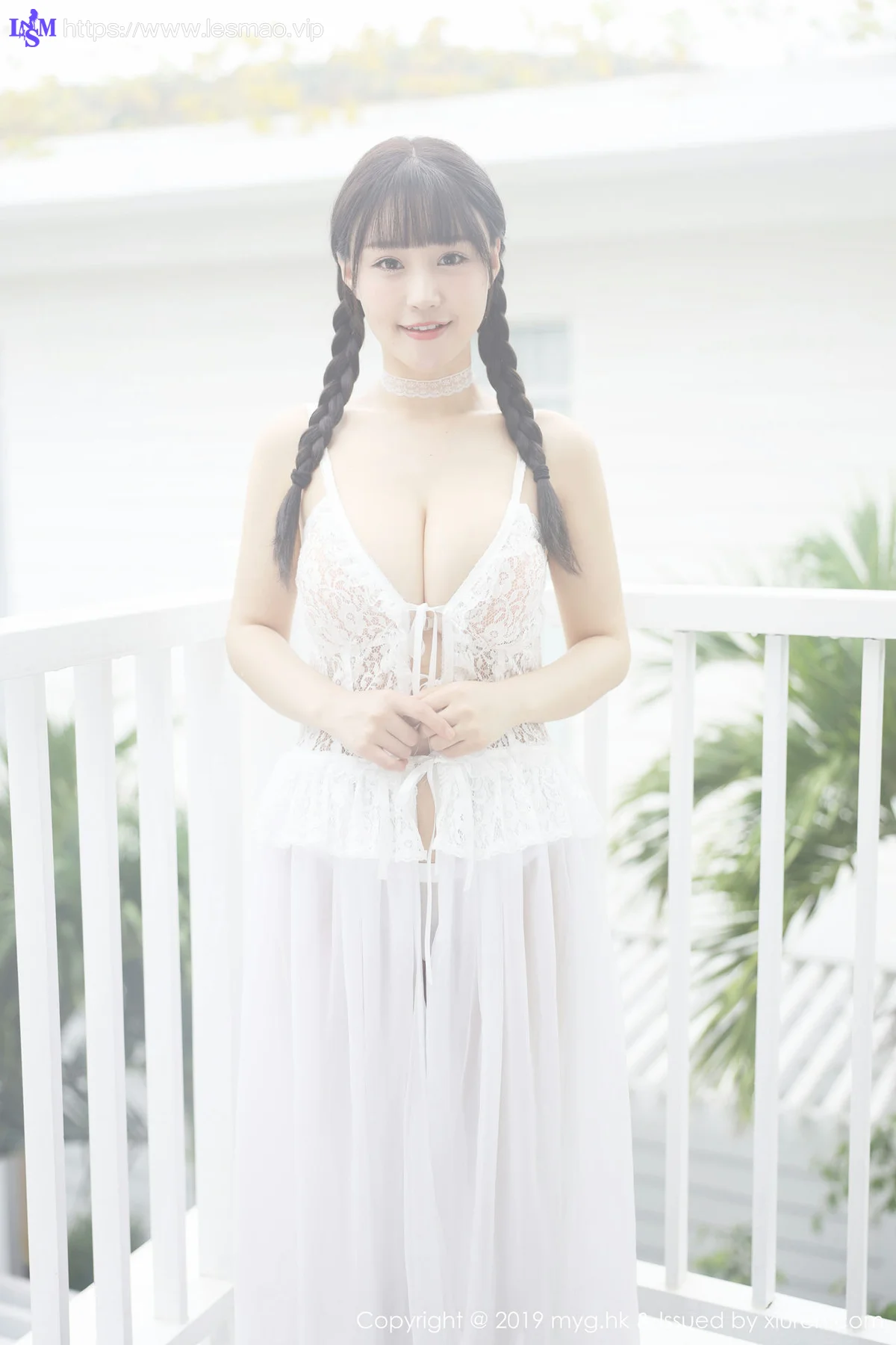 MyGirl 美媛馆 Vol.360 Flower朱可儿 性感内裤马尾少女 - 5