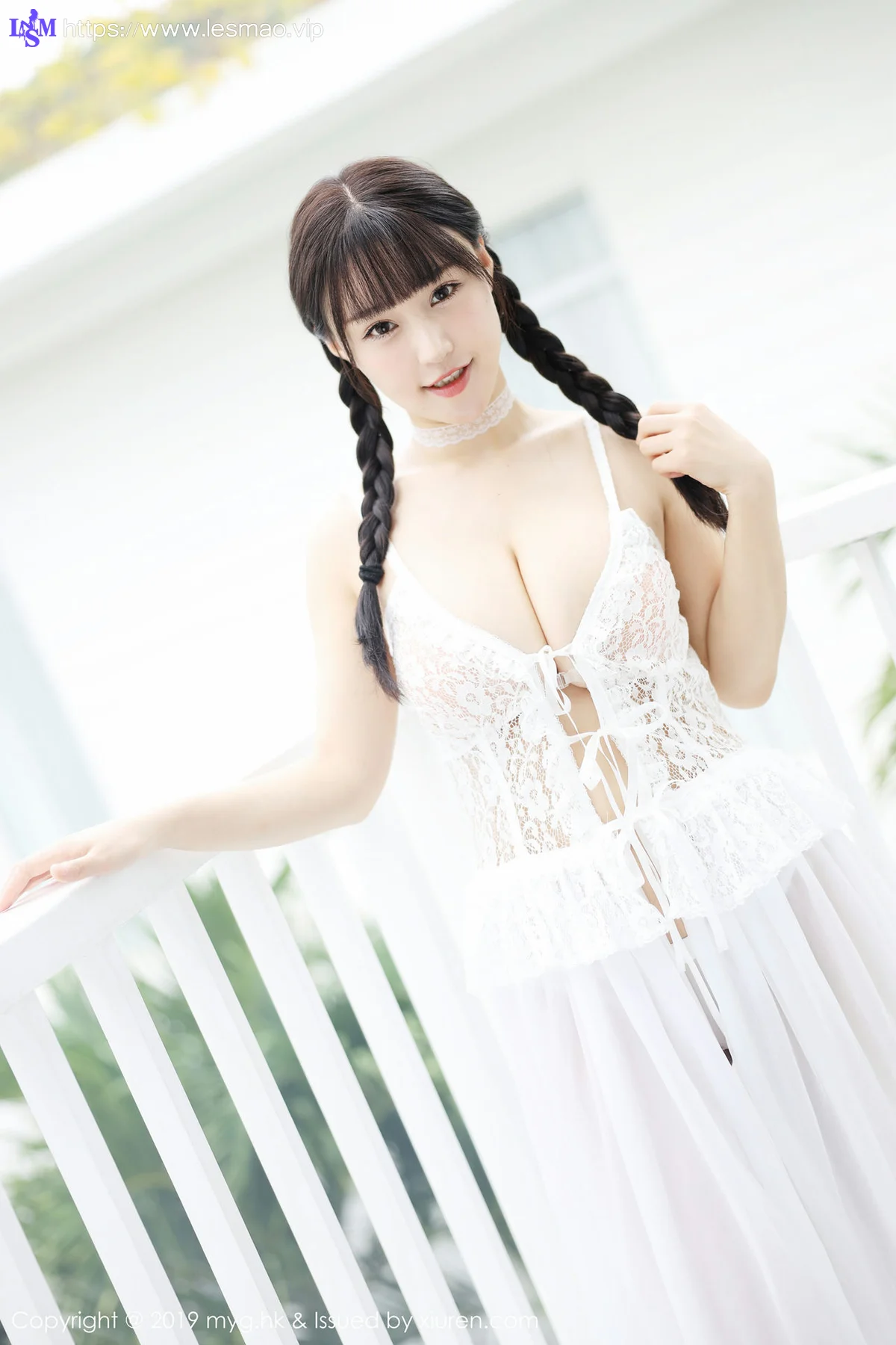 MyGirl 美媛馆 Vol.360 Flower朱可儿 性感内裤马尾少女 - 8