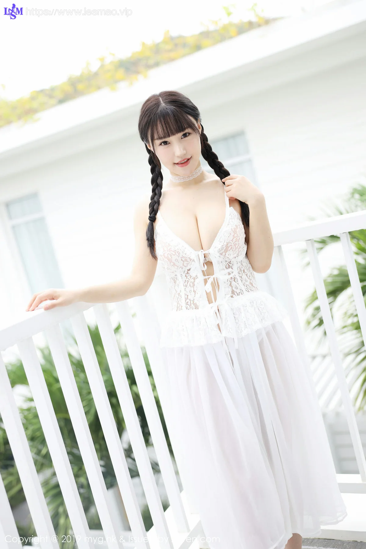 MyGirl 美媛馆 Vol.360 Flower朱可儿 性感内裤马尾少女 - 9