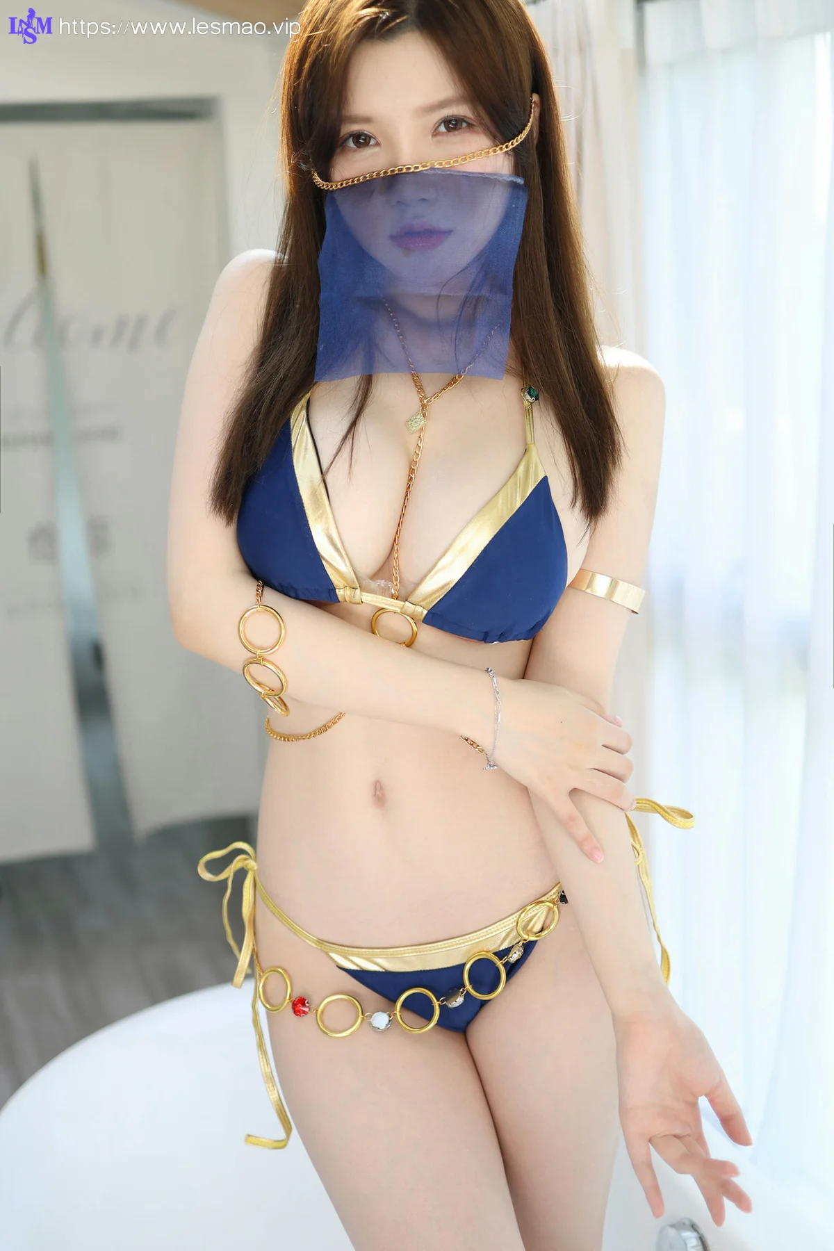 MyGirl 美媛馆 Vol.379 糯美子Mini 100P异域风情比基尼写真 - 9