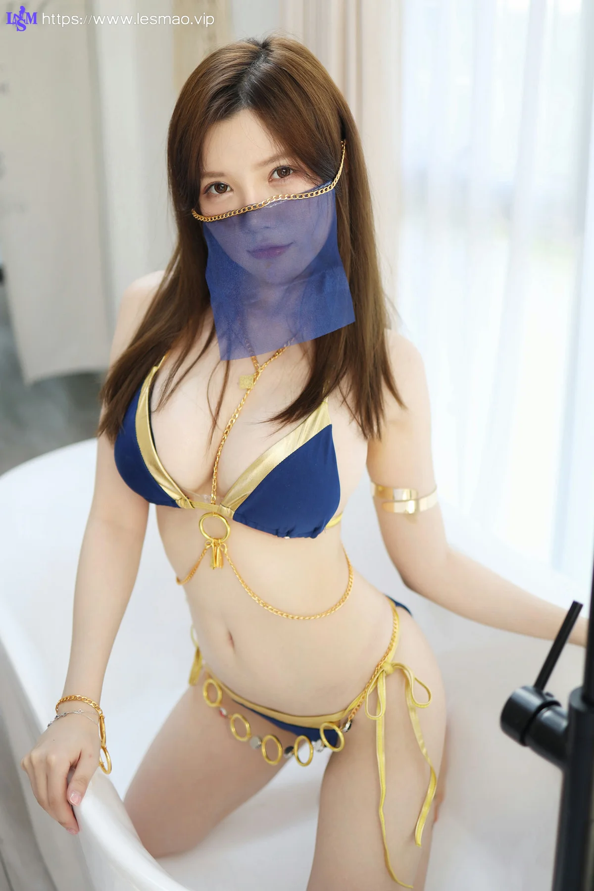 MyGirl 美媛馆 Vol.379 糯美子Mini 100P异域风情比基尼写真 - 10