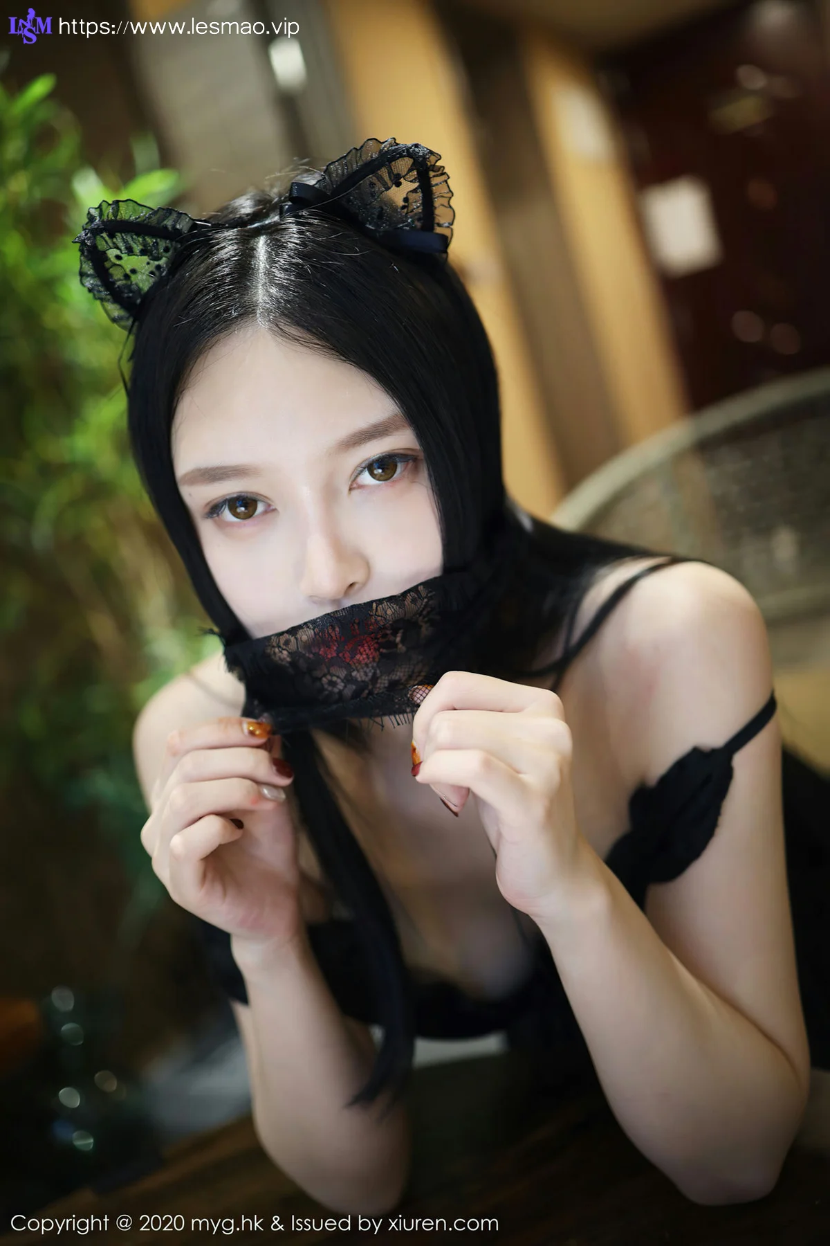MyGirl 美媛馆 Vol.457 唐琪儿 蒙面蕾丝 - 3