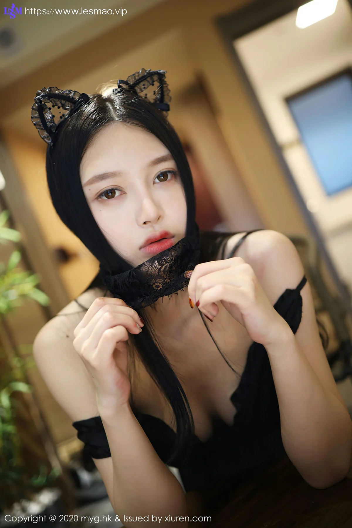 MyGirl 美媛馆 Vol.457 唐琪儿 蒙面蕾丝 - 4