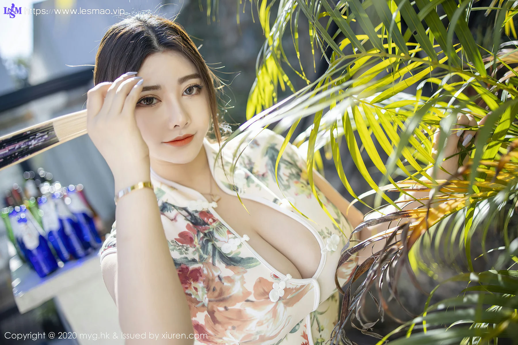 MyGirl 美媛馆 Vol.465 巨乳嫩模 软软子 韵味旗袍巨乳 - 6