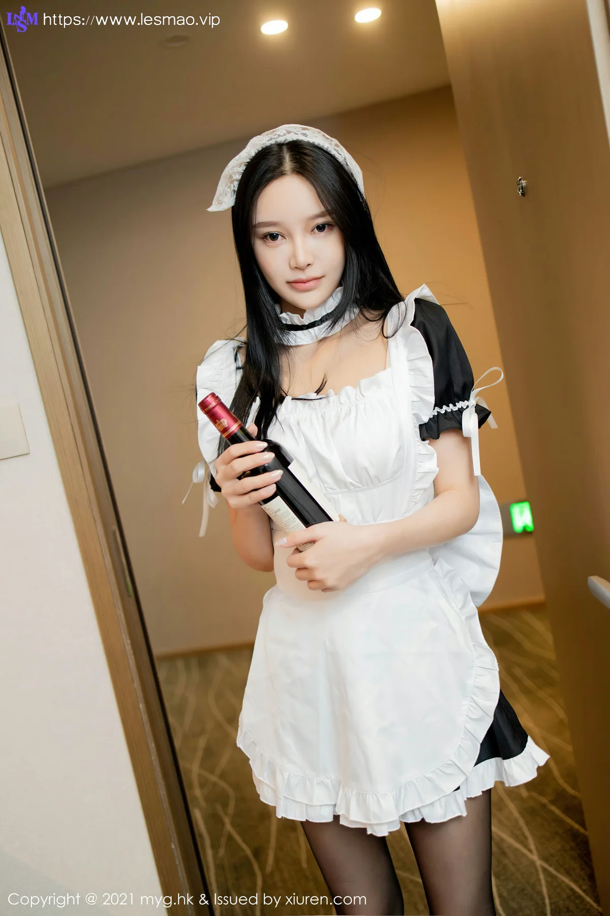 MyGirl 美媛馆 Vol.479 黑白女仆装 唐琪儿 - 8
