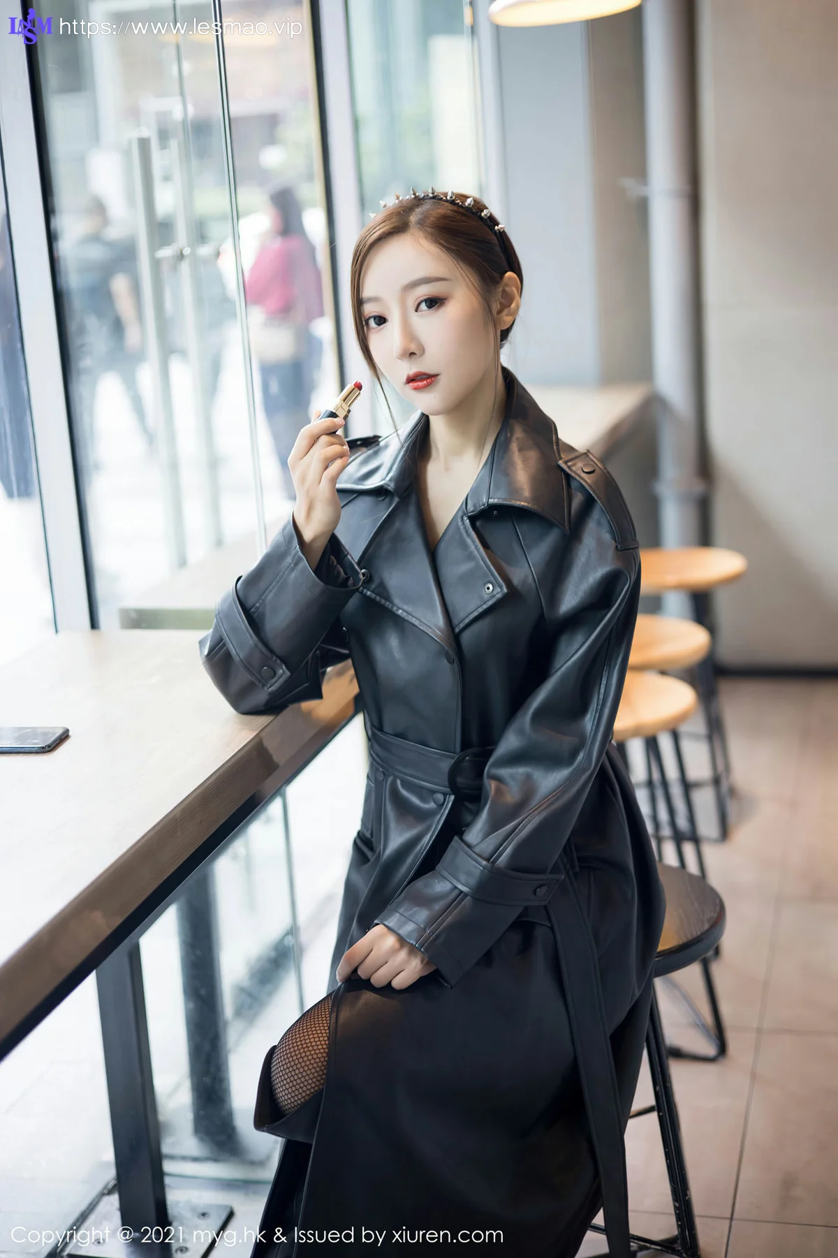 MyGirl 美媛馆 Vol.493 魅惑蕾丝黑丝妩媚 王馨瑶yanni - 3