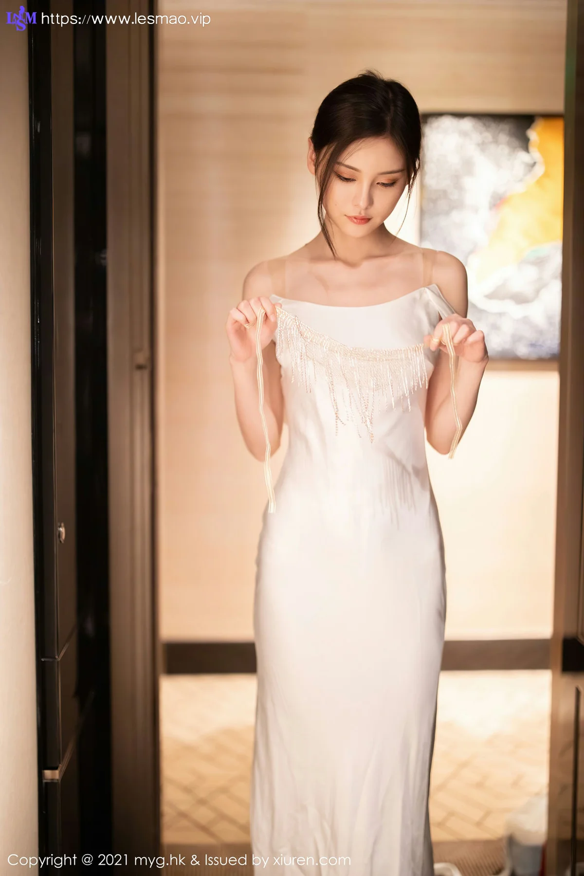 MyGirl 美媛馆 Vol.552 白色新娘服饰 小夕juju 江浙沪旅拍222 - 2