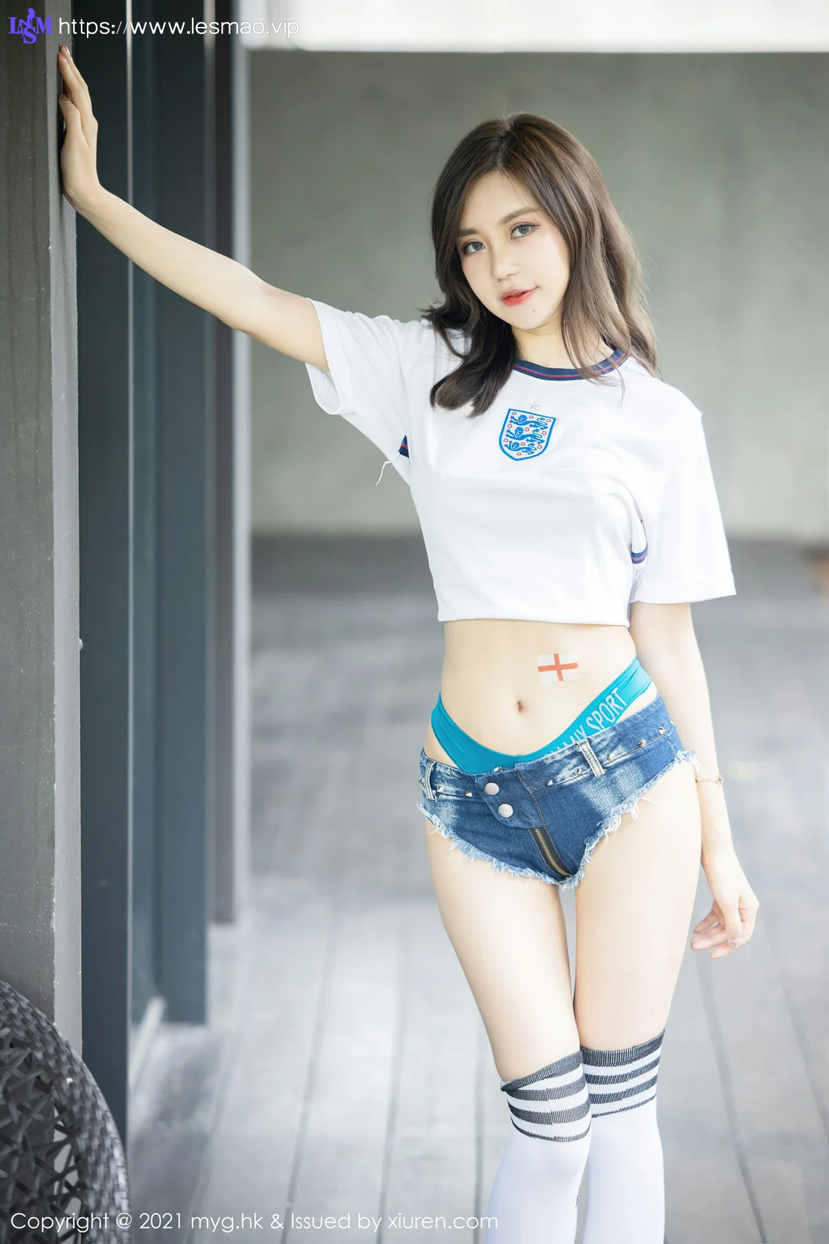 MyGirl 美媛馆 Vol.553 足球宝贝 绮里嘉Carina 江浙沪旅拍3 - 2