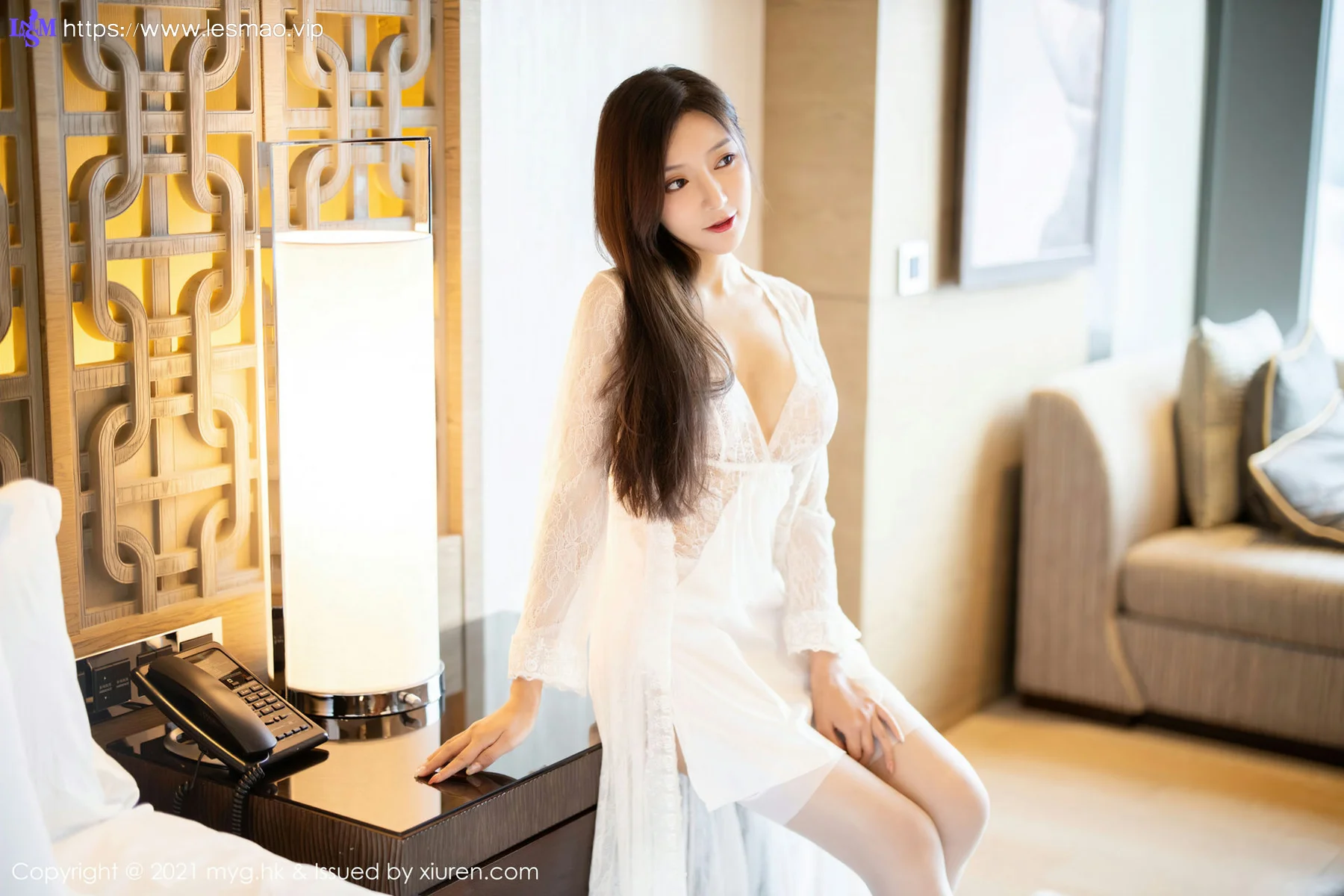 MyGirl 美媛馆 Vol.564 白色连衣裙 王馨瑶yanni 江浙沪旅拍3 - 5