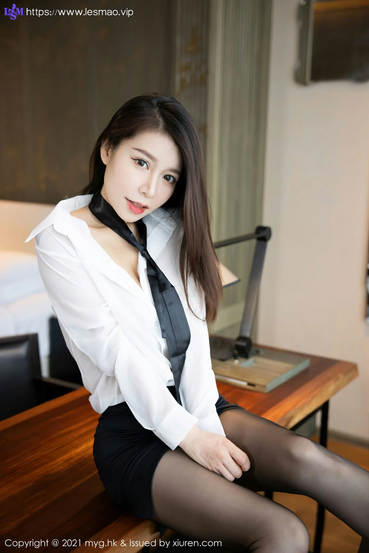 MyGirl 美媛馆 Vol.565 复出第一期经典OL vetiver嘉宝贝儿 最新性感111 - 2