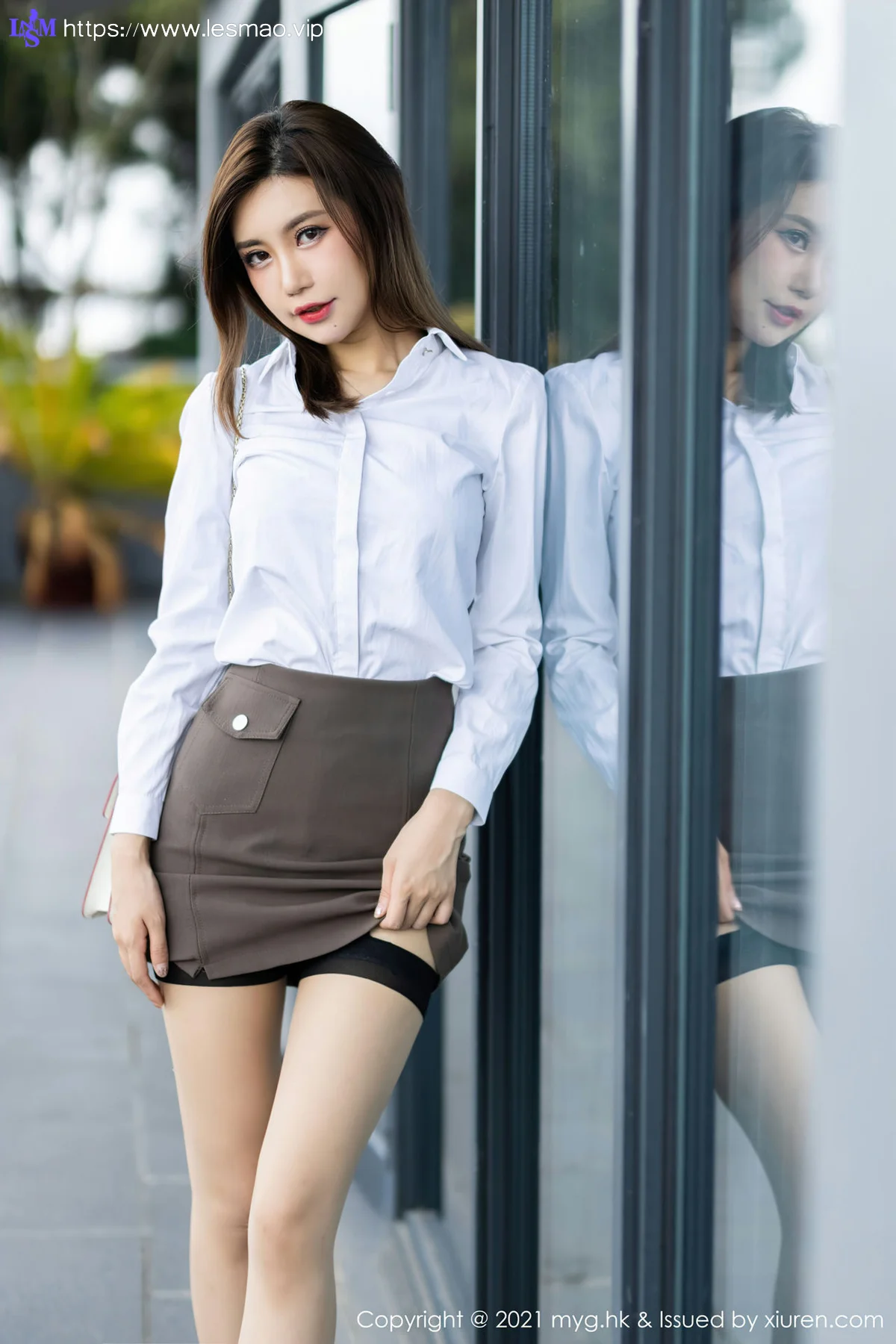 MyGirl 美媛馆 Vol.570 狂野豹纹内衣 绮里嘉Carina 江浙沪写真111 - 7