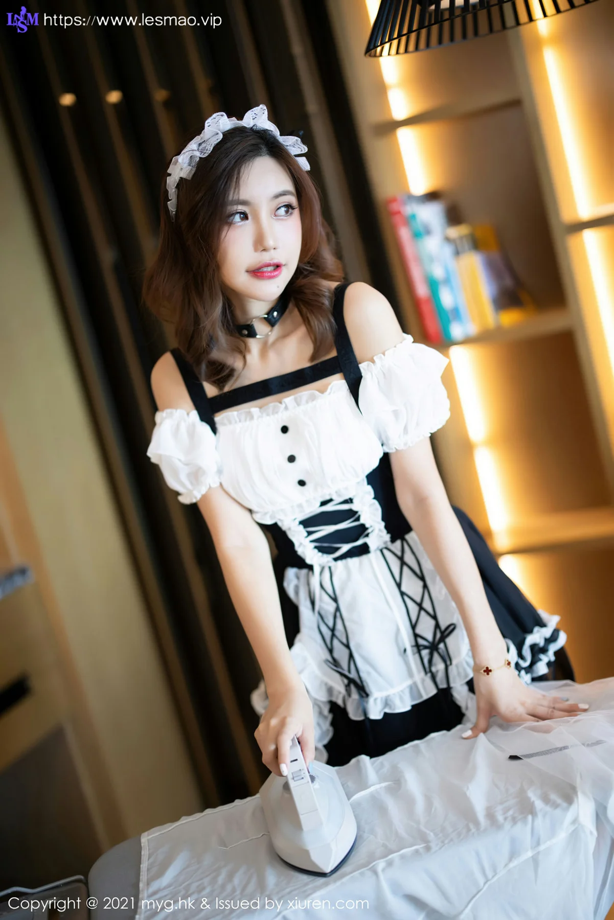 MyGirl 美媛馆 Vol.588 女仆制服 绮里嘉Carina 杭州旅拍 - 3