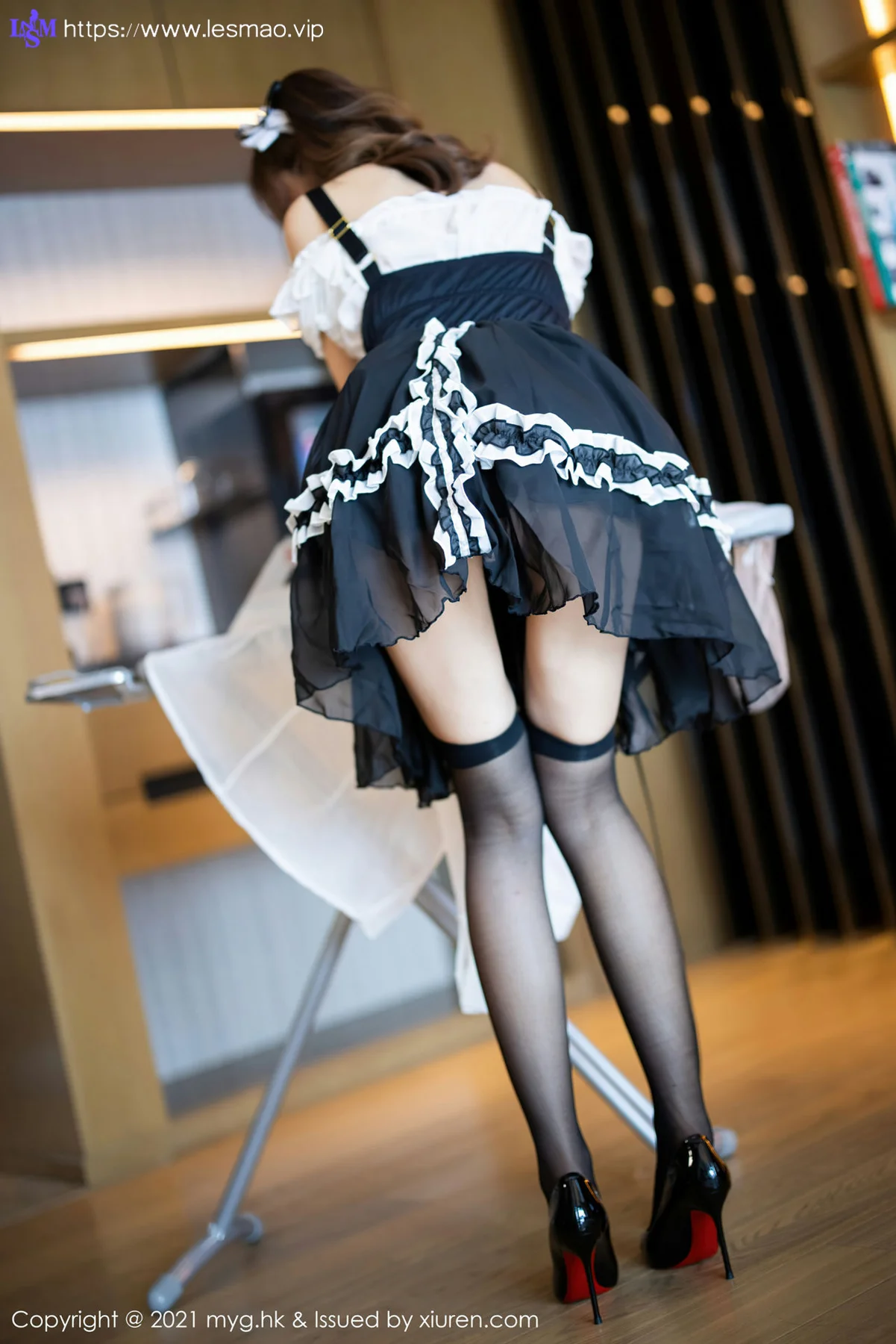 MyGirl 美媛馆 Vol.588 女仆制服 绮里嘉Carina 杭州旅拍 - 7