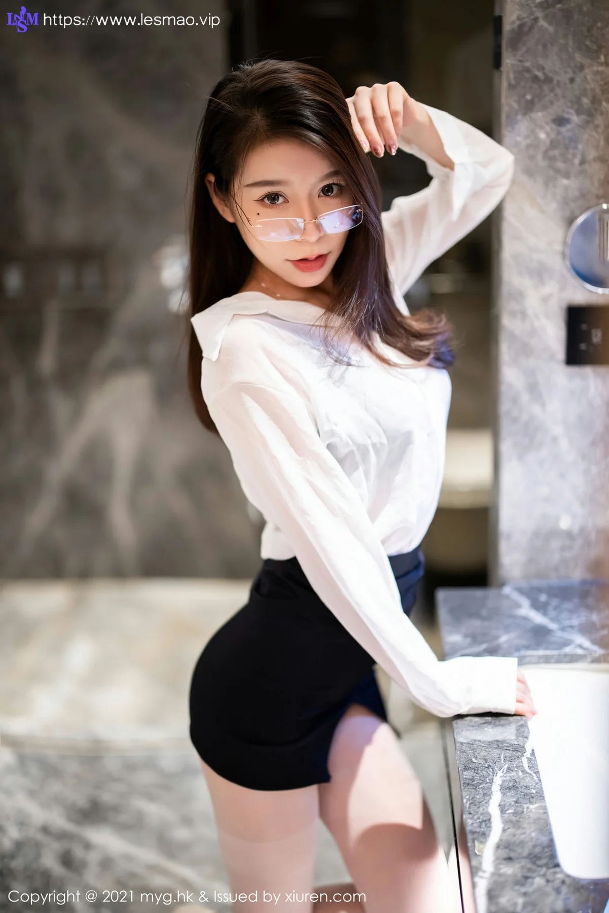 MyGirl 美媛馆 Vol.589 OL系列 vetiver嘉宝贝儿 杭州旅拍22 - 4