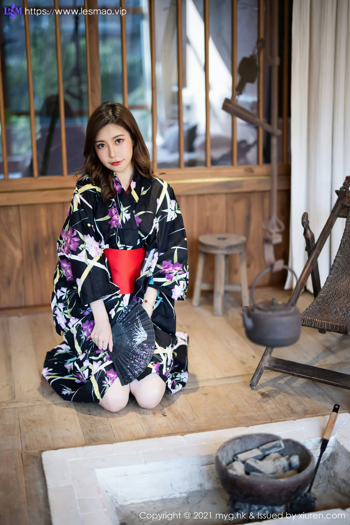 MyGirl 美媛馆 Vol.594 红绳缠绕和服 绮里嘉Carina 长三角旅拍 - 2